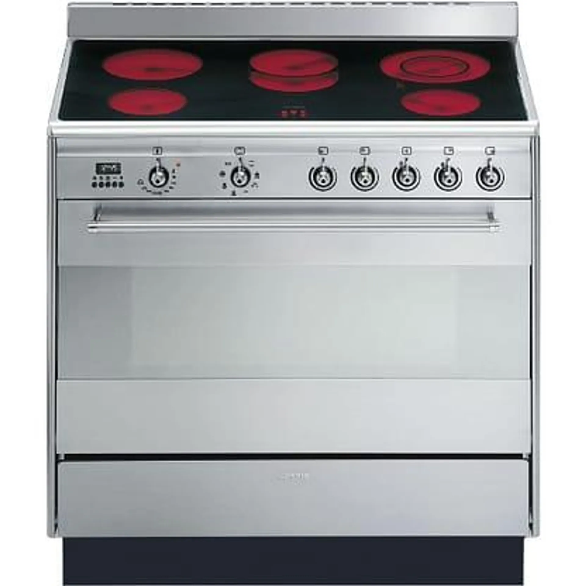 Smeg SUK91CMX9 90cm Concert Ceramic Range Cooker – STAINLESS STEEL