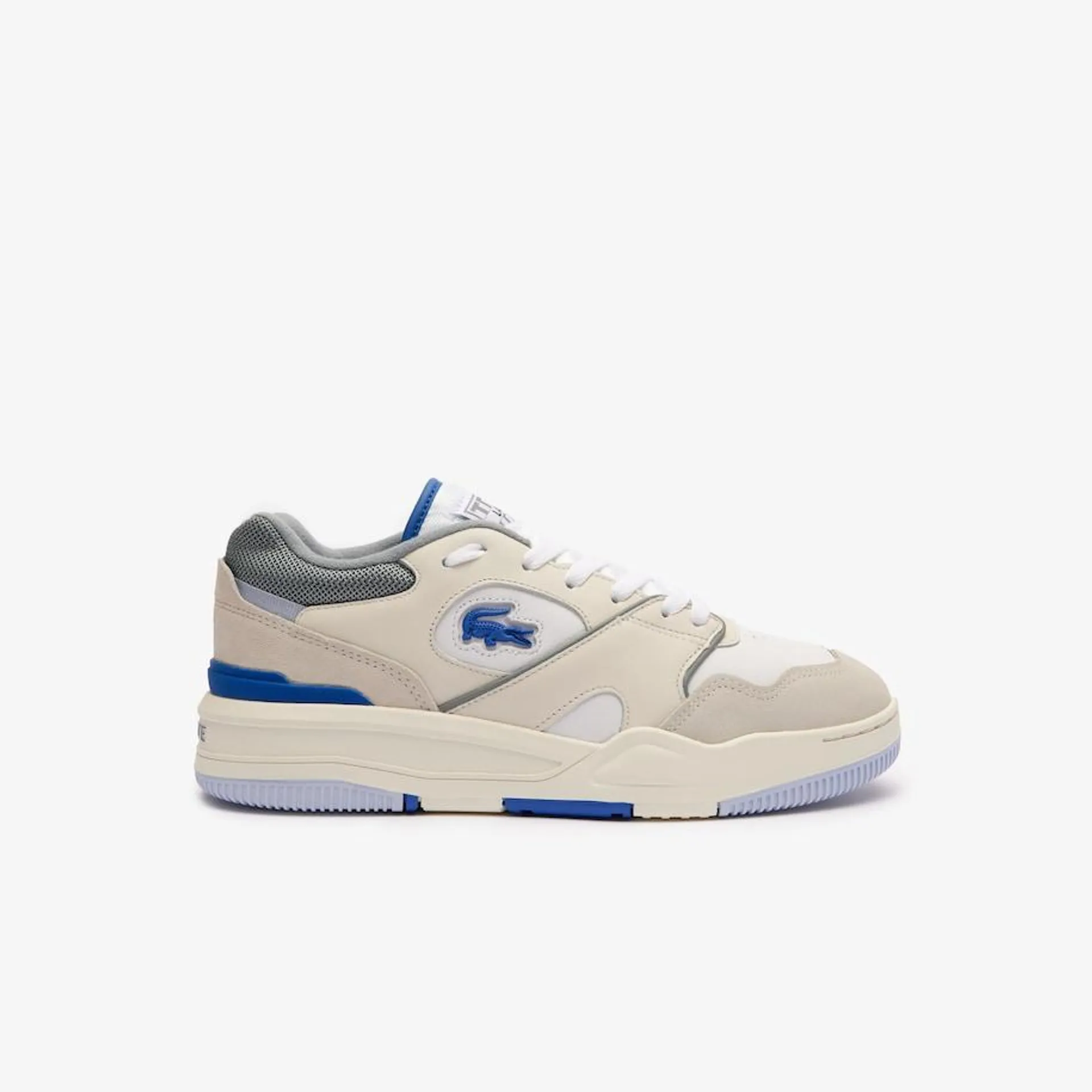 Men's Lineshot Leather Logo Trainers