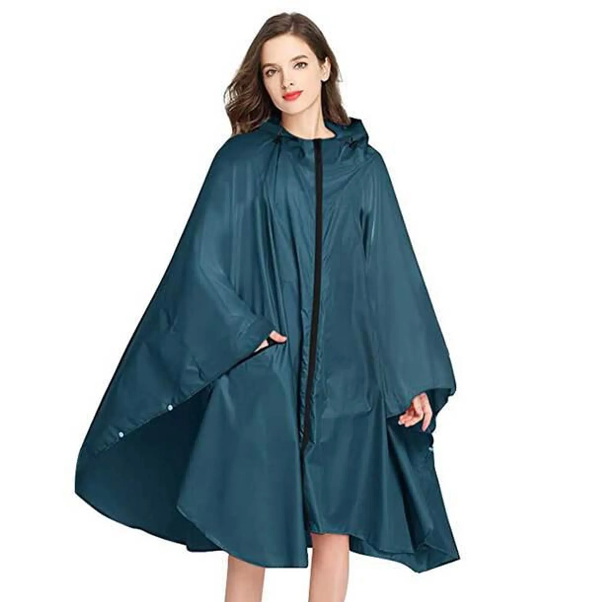 Zip Poncho Raincoat