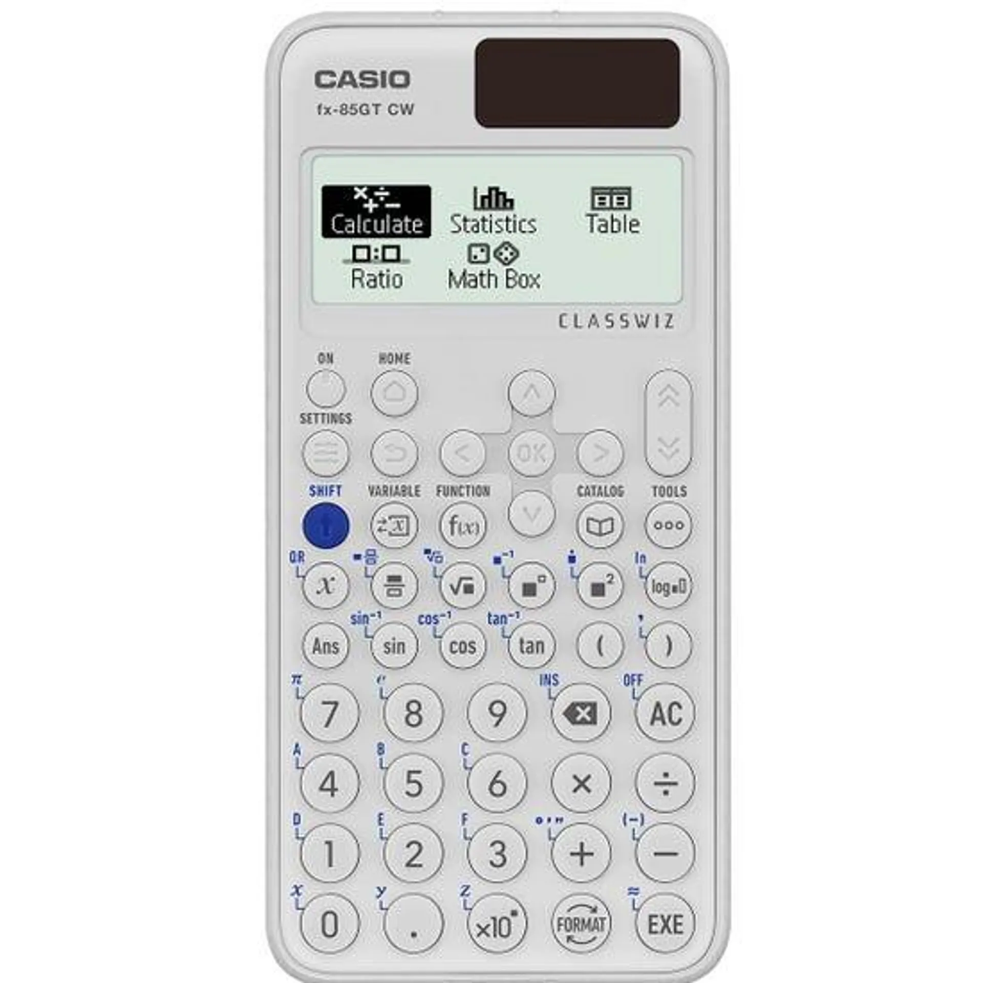 Casio FX-85GTCW-WE Solar Powered Scientific Calculator