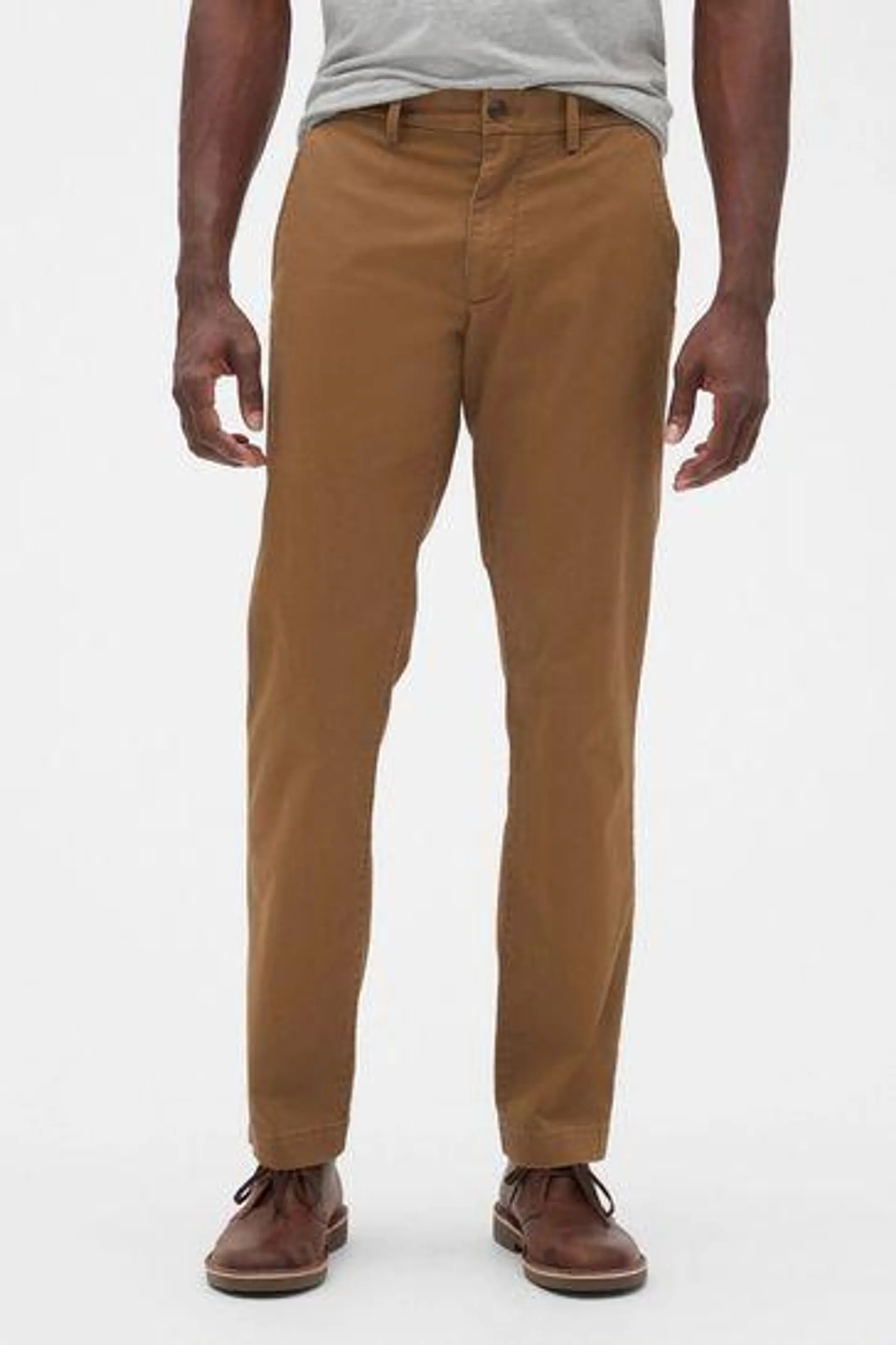 Straight Fit Essential Chinos