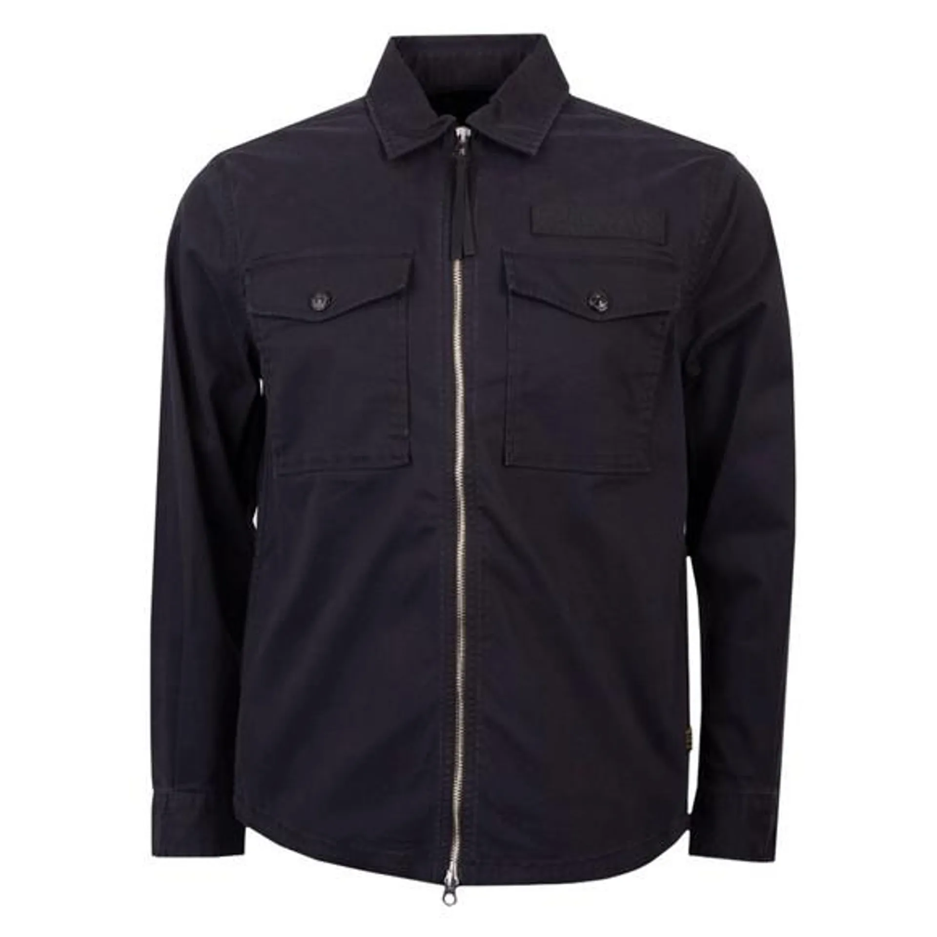 Mens Black Mens Overshirt