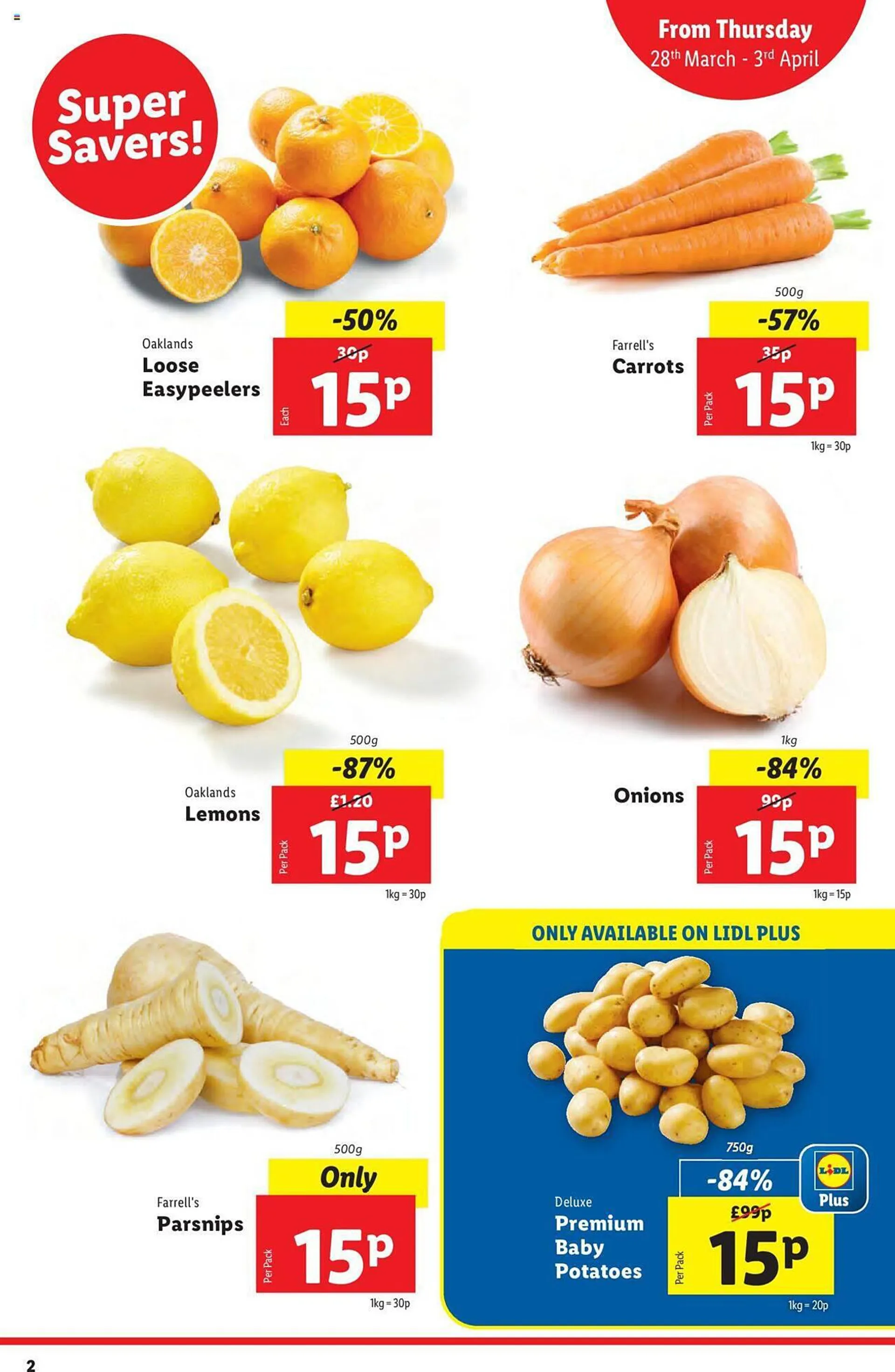 Lidl leaflet from 28 March to 3 April 2024 - Catalogue Page 2