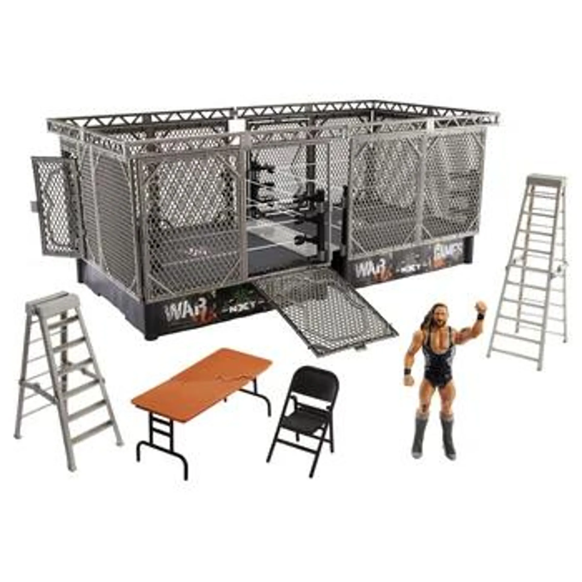 WWE Survivor Series TakeOver War Games Playset with Butch Action Figure