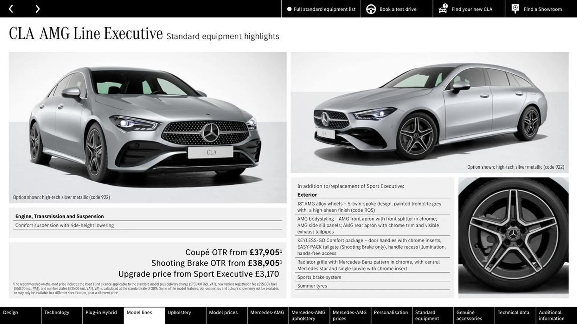 Mercedes Benz CLA Shooting Brake from 15 July to 31 January 2025 - Catalogue Page 21