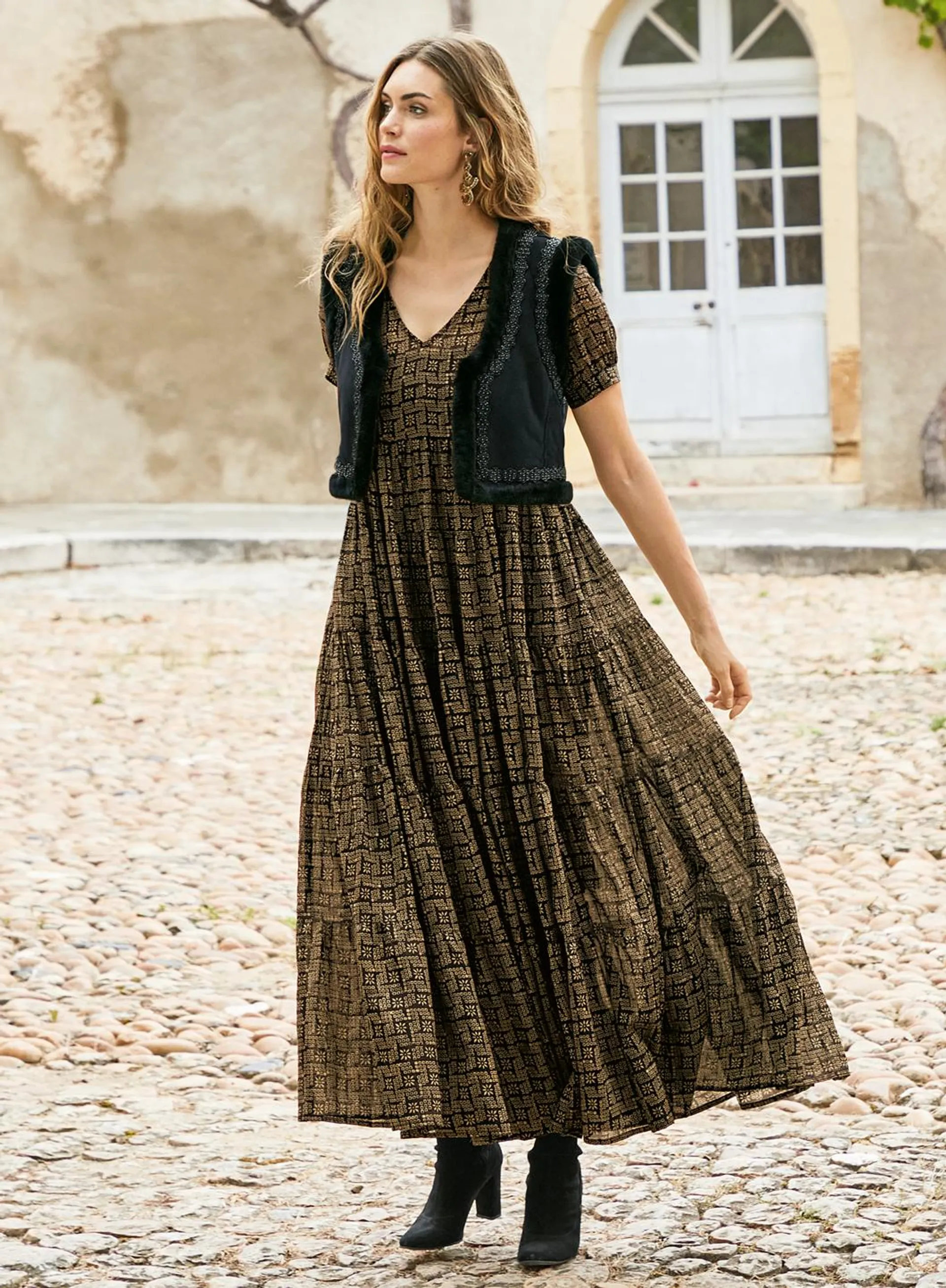 Provence Maxi-Dress