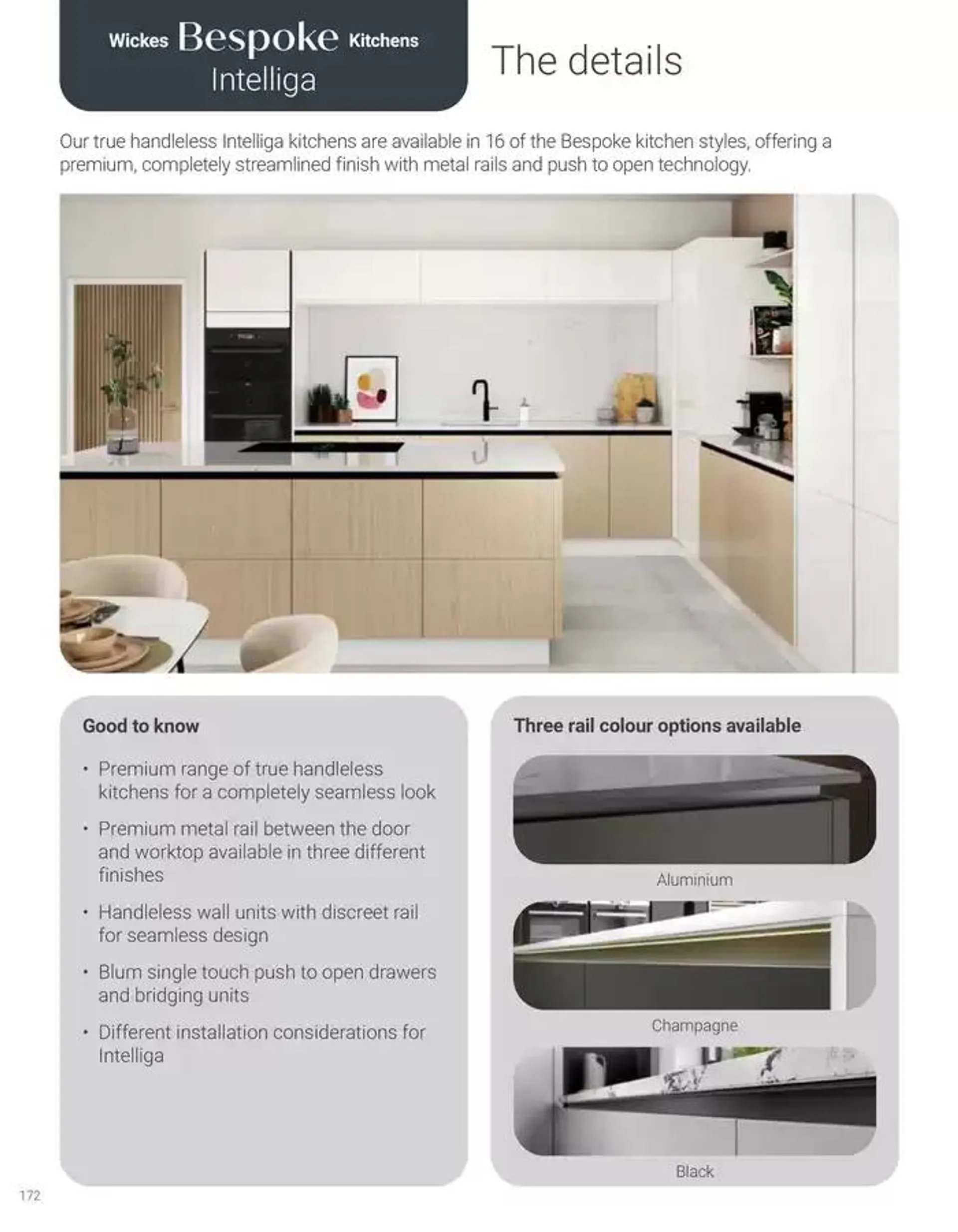  Wickes Kitchens Brochure from 16 December to 31 December 2024 - Catalogue Page 172