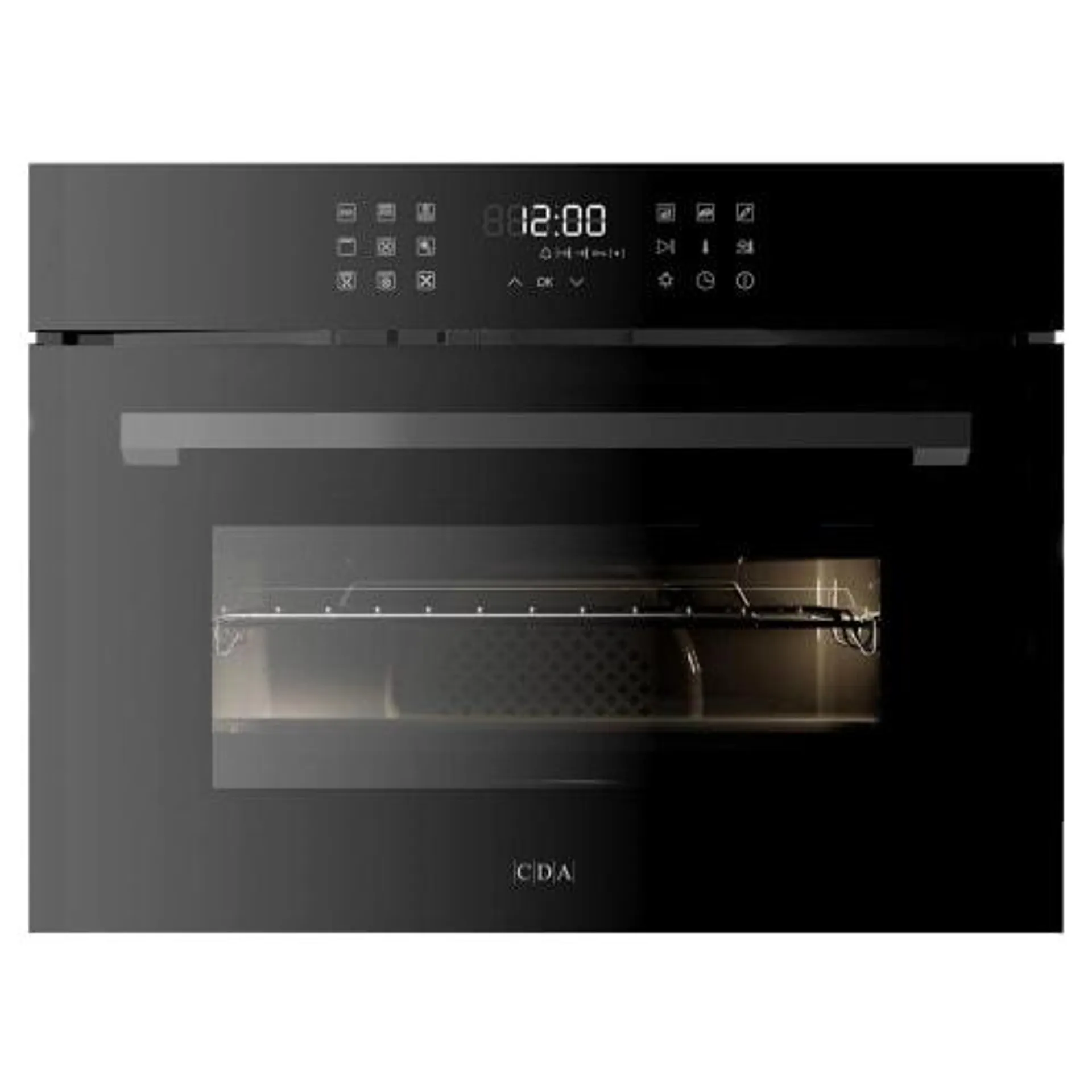 CDA VK903BL Compact Built-In Combination Microwave Oven - Black