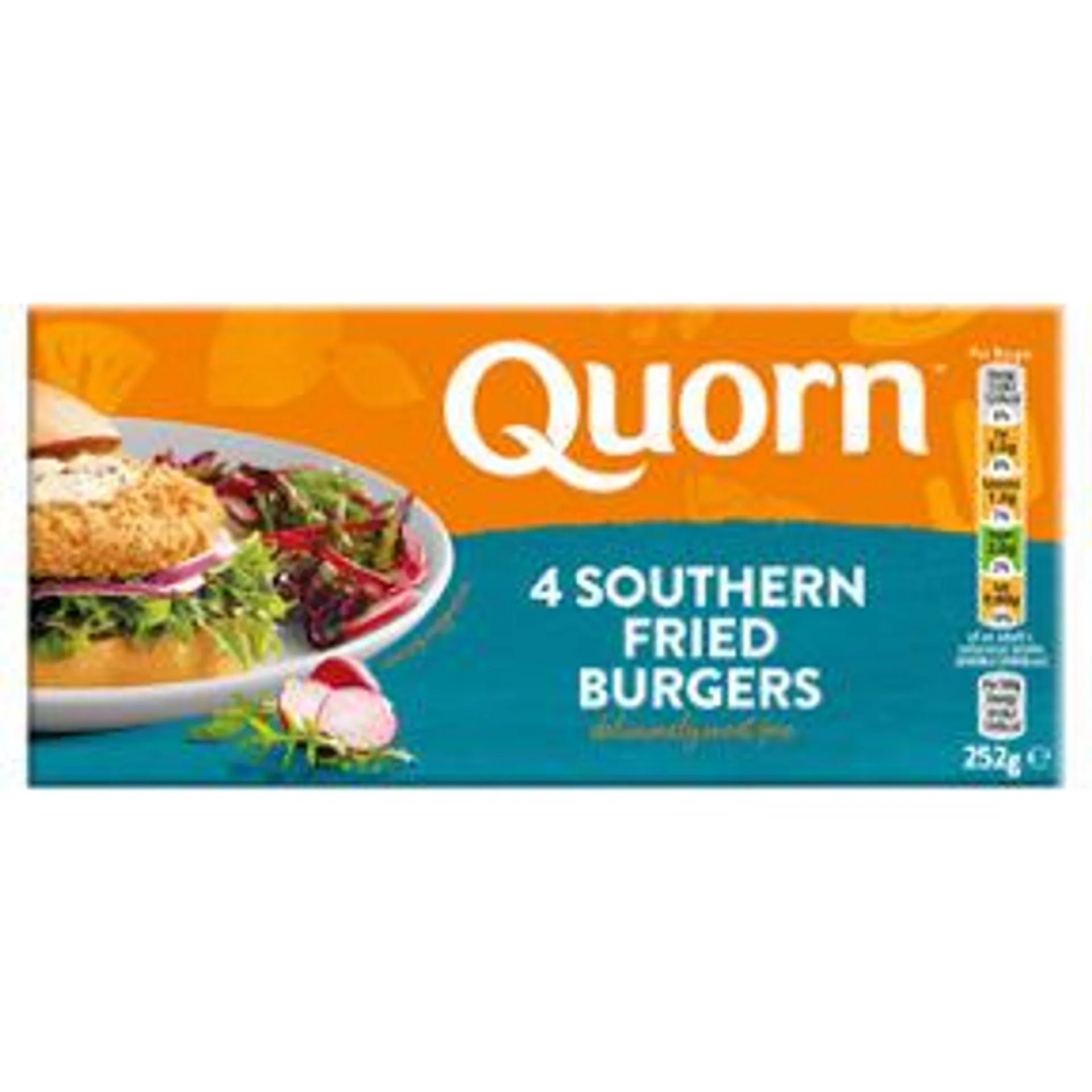 Quorn Vegetarian 4 Southern Fried Burgers