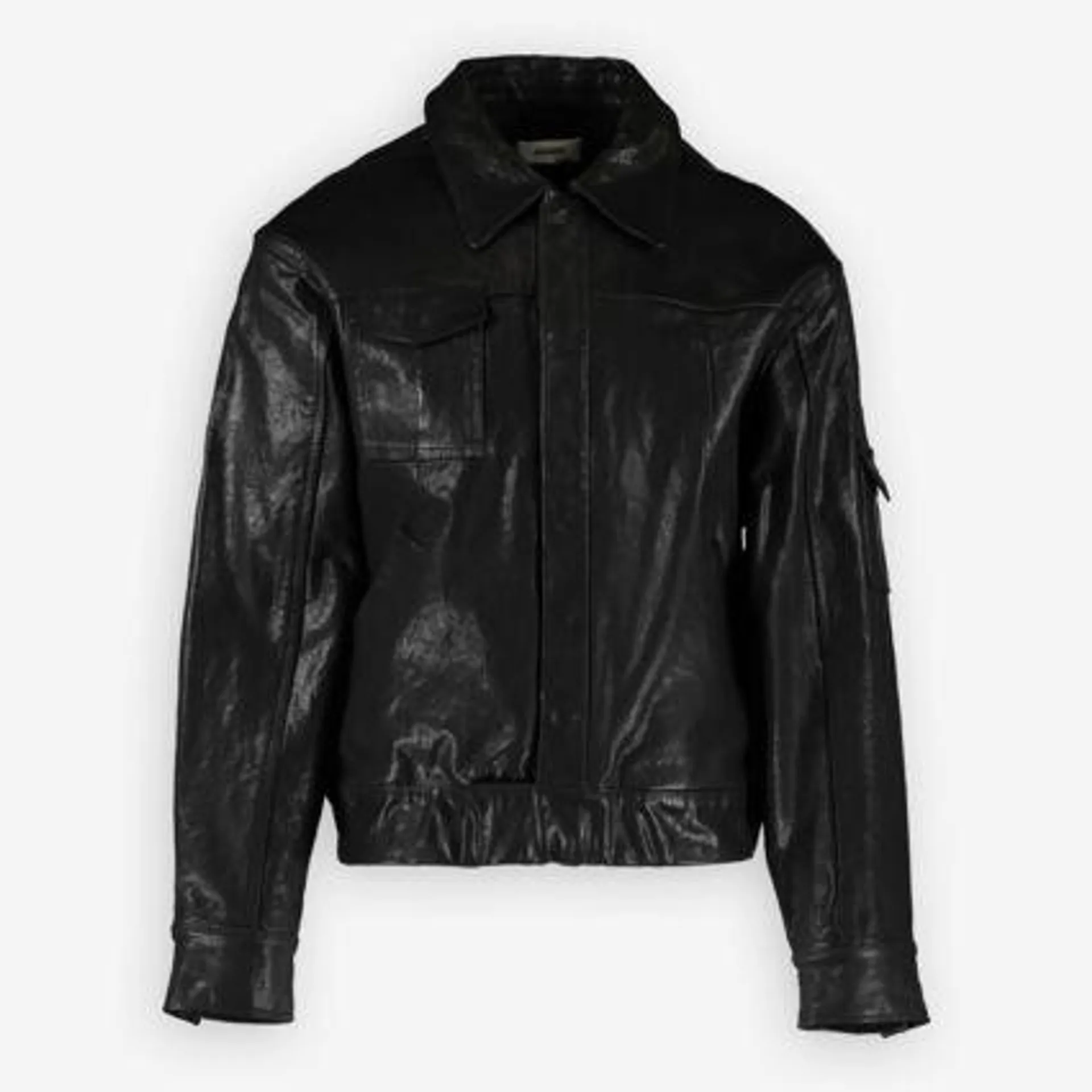 Black Leather Classic Jacket