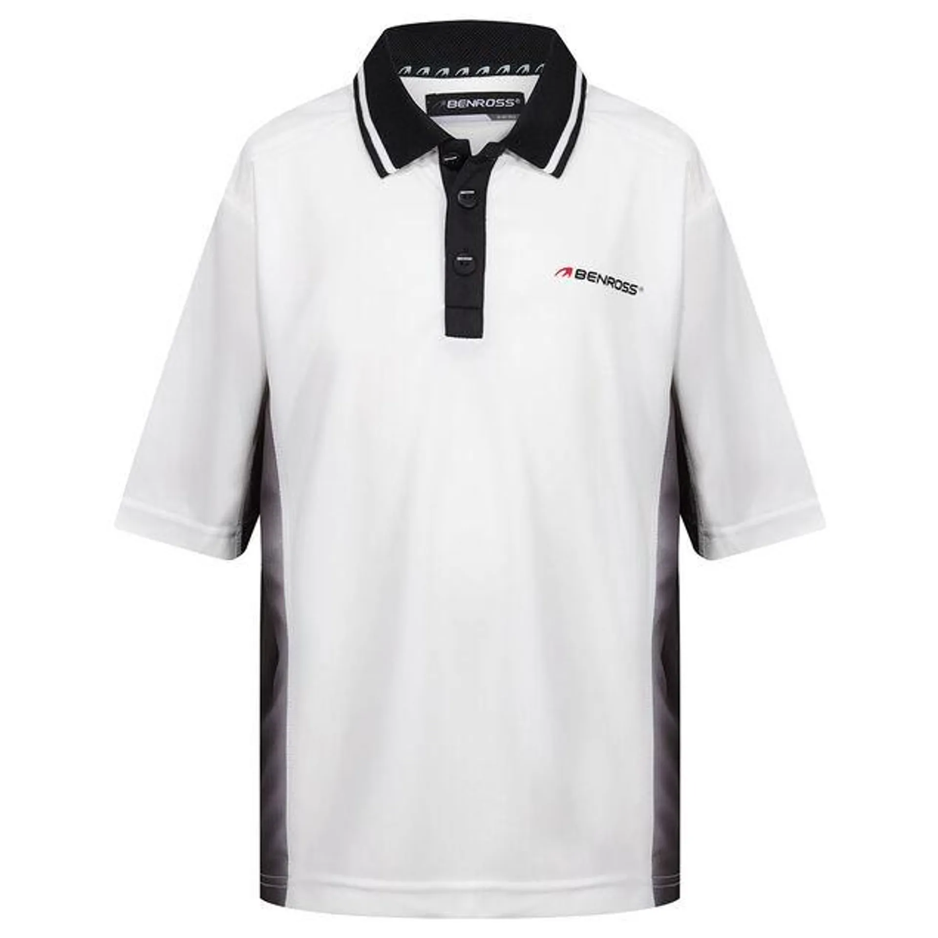 Benross Junior Faded Side Panel Stretch Golf Polo Shirt