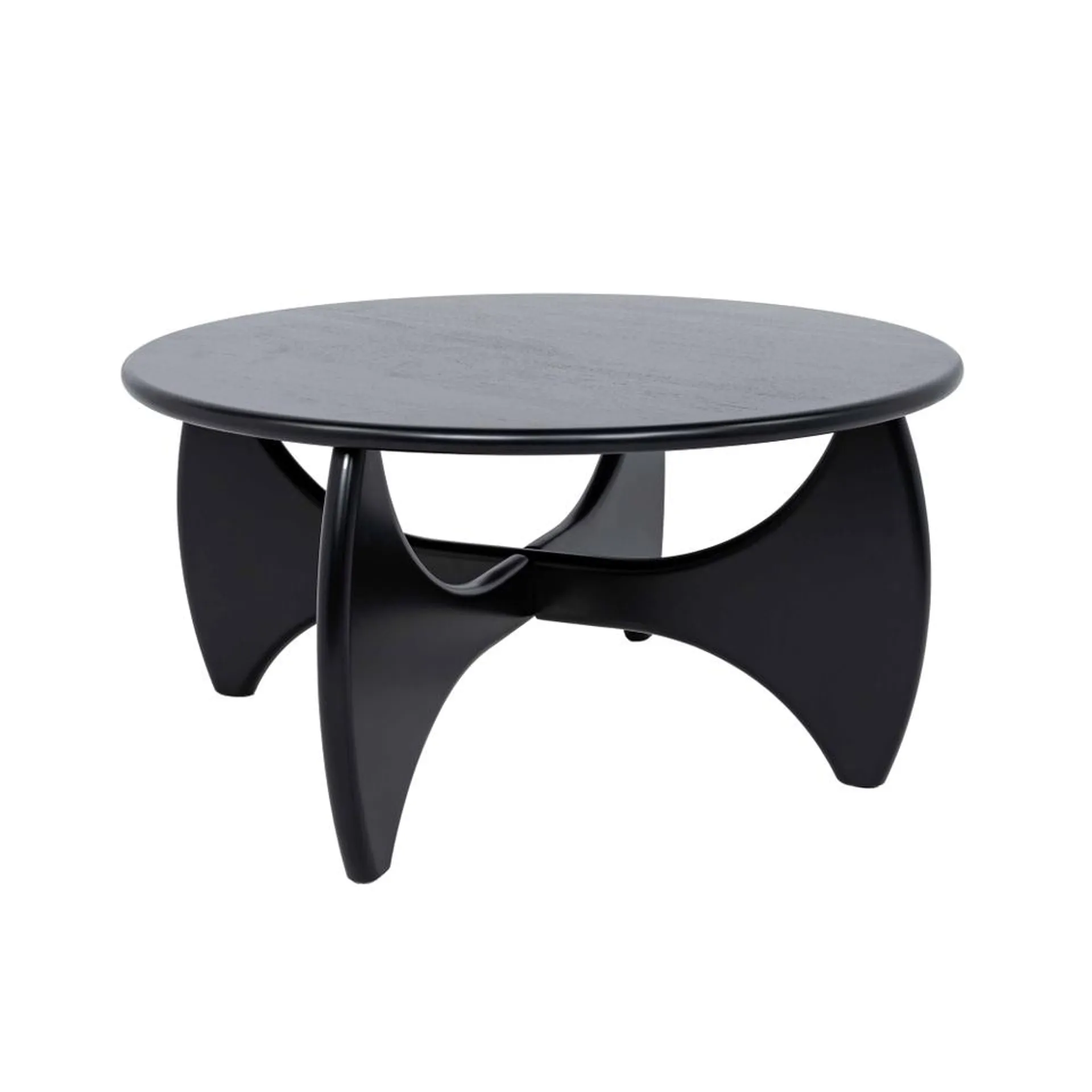 Kirk Mid Century Coffee Table - Black