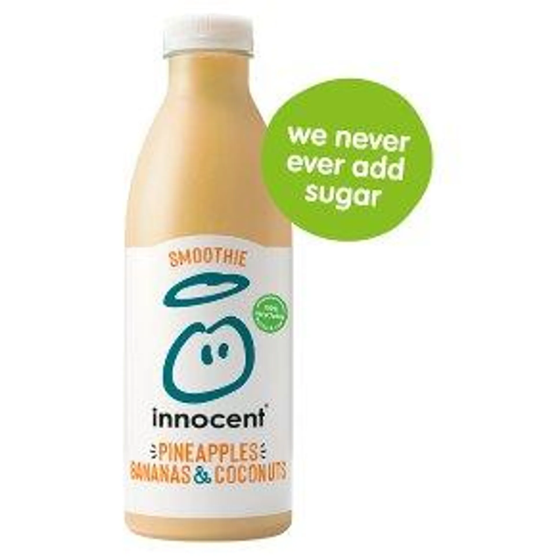 Innocent Pineapples, Bananas & Coconuts Fruit Smoothie Large