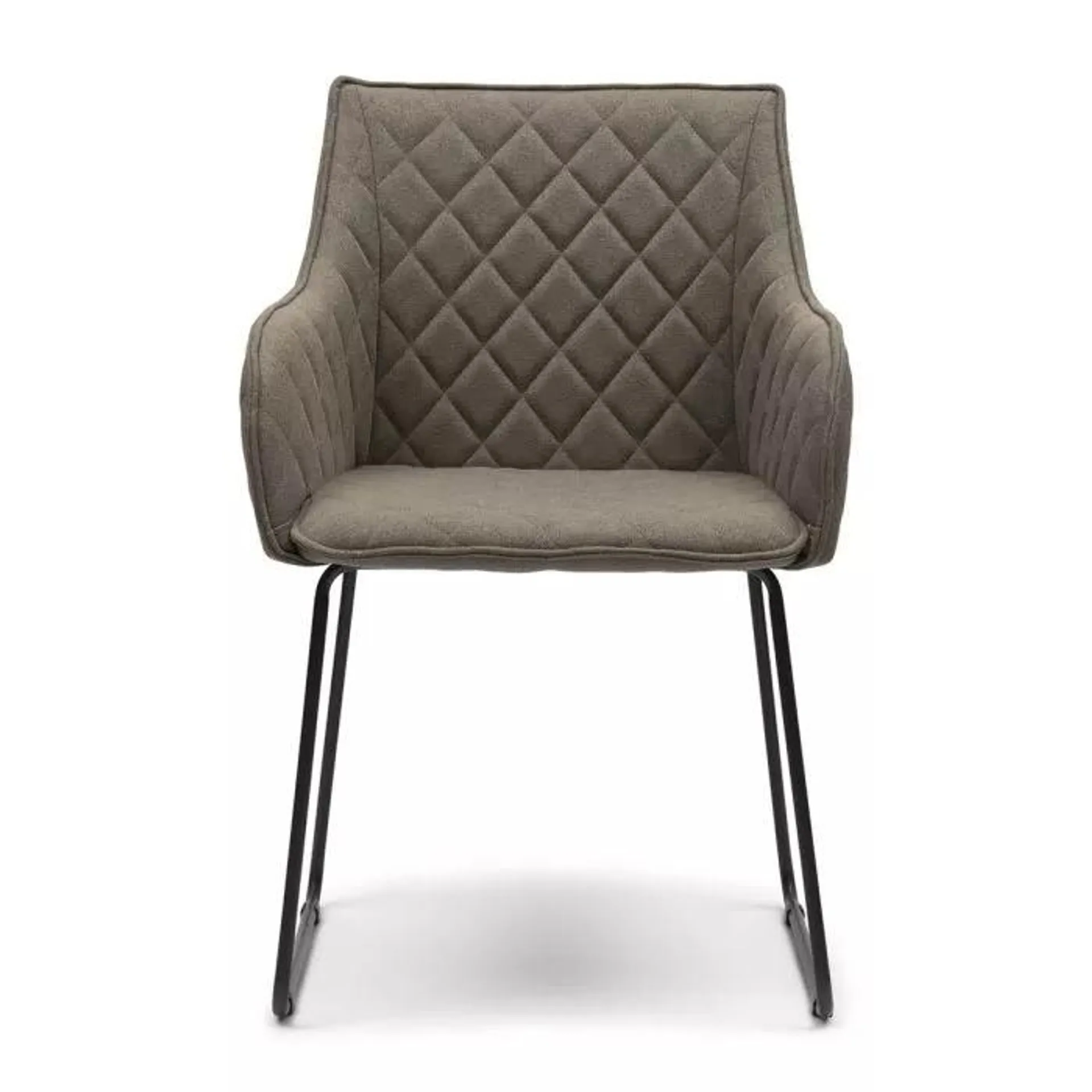 Dining Chair Frisco Drive, Dark Taupe, Belgium Weave