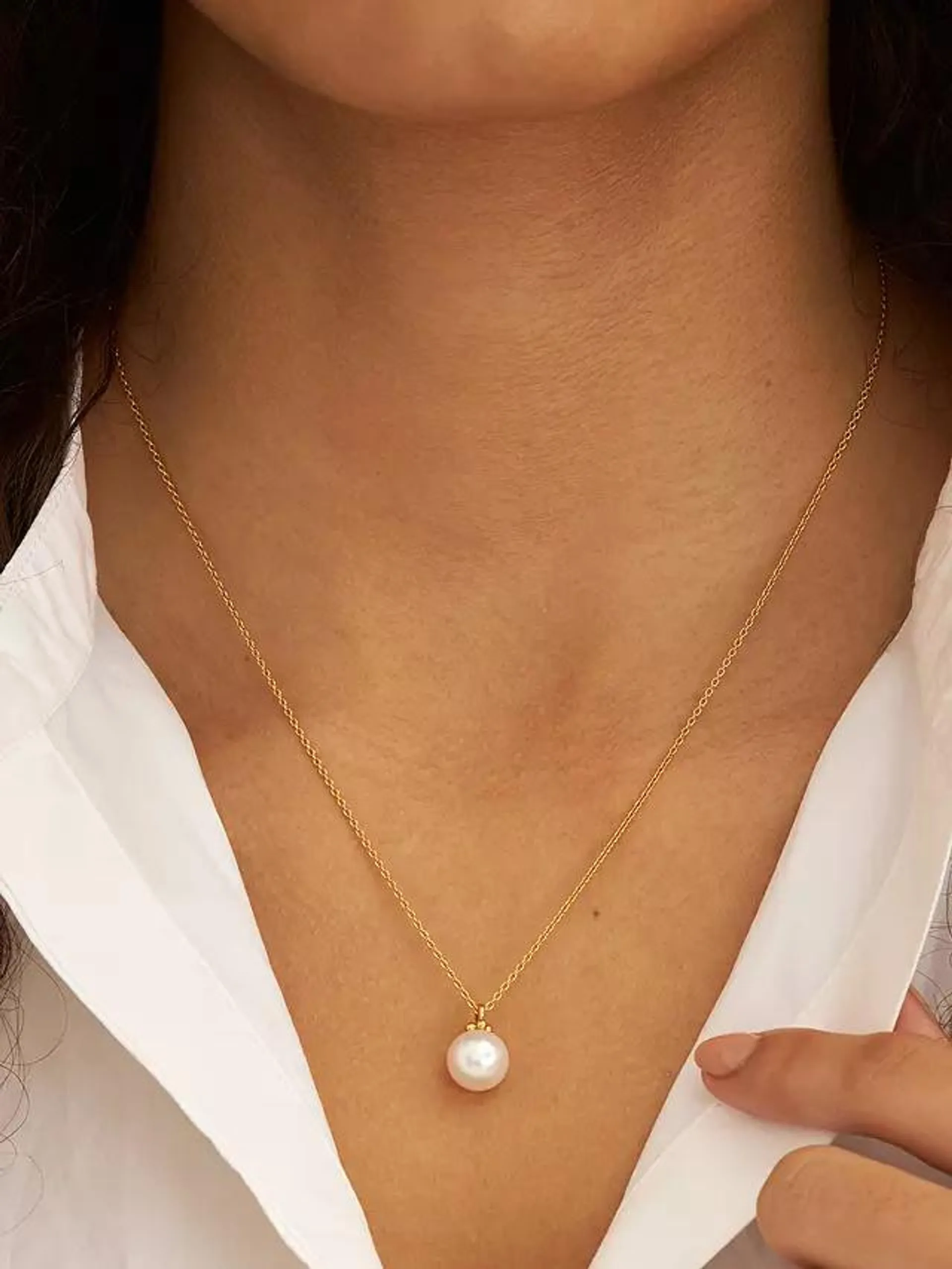 Freshwater Pearl Pendant Necklace