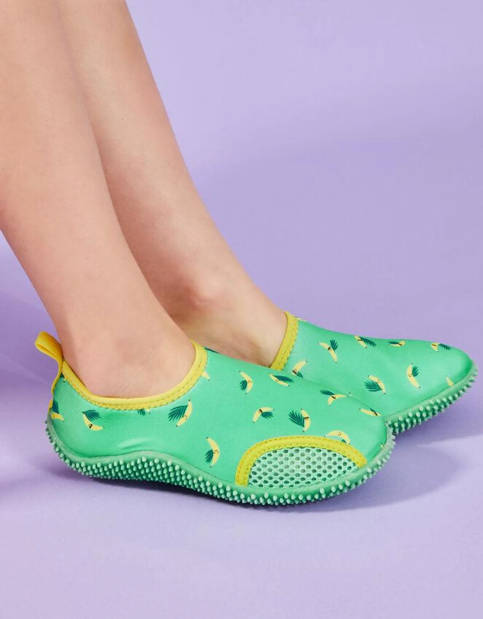 Girls Banana Swim Shoes Green