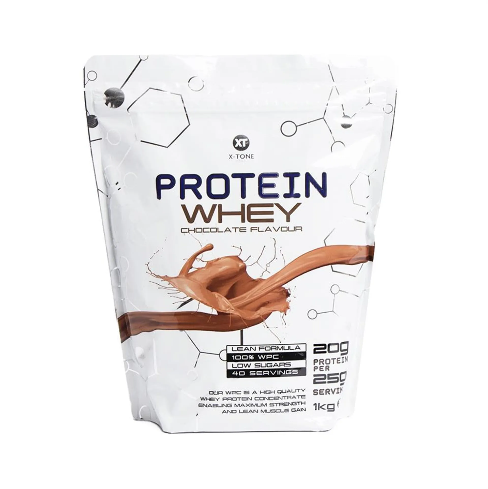 X-Tone Protein Whey Powder 1kg - Chocolate