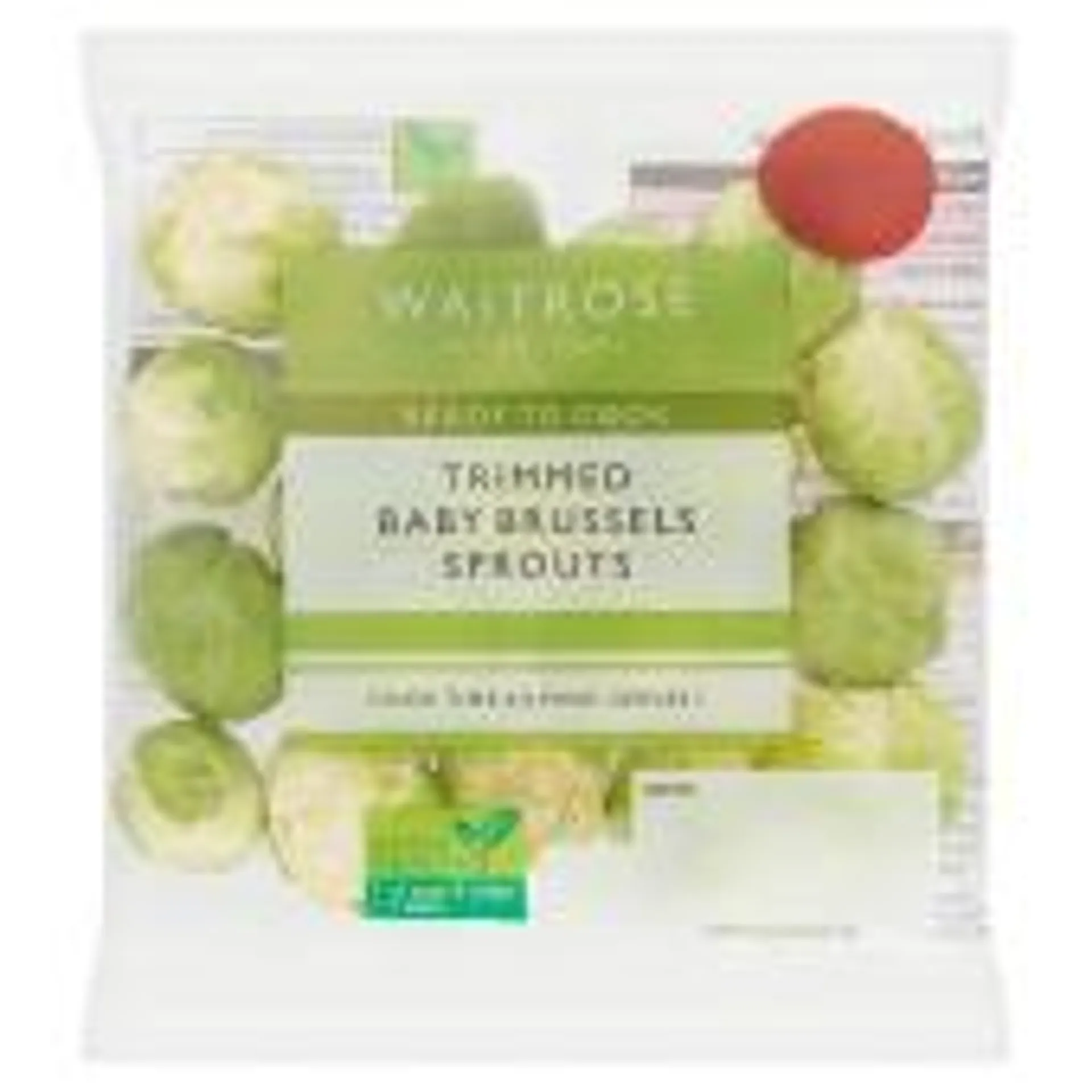 Waitrose Trimmed Baby Sprouts