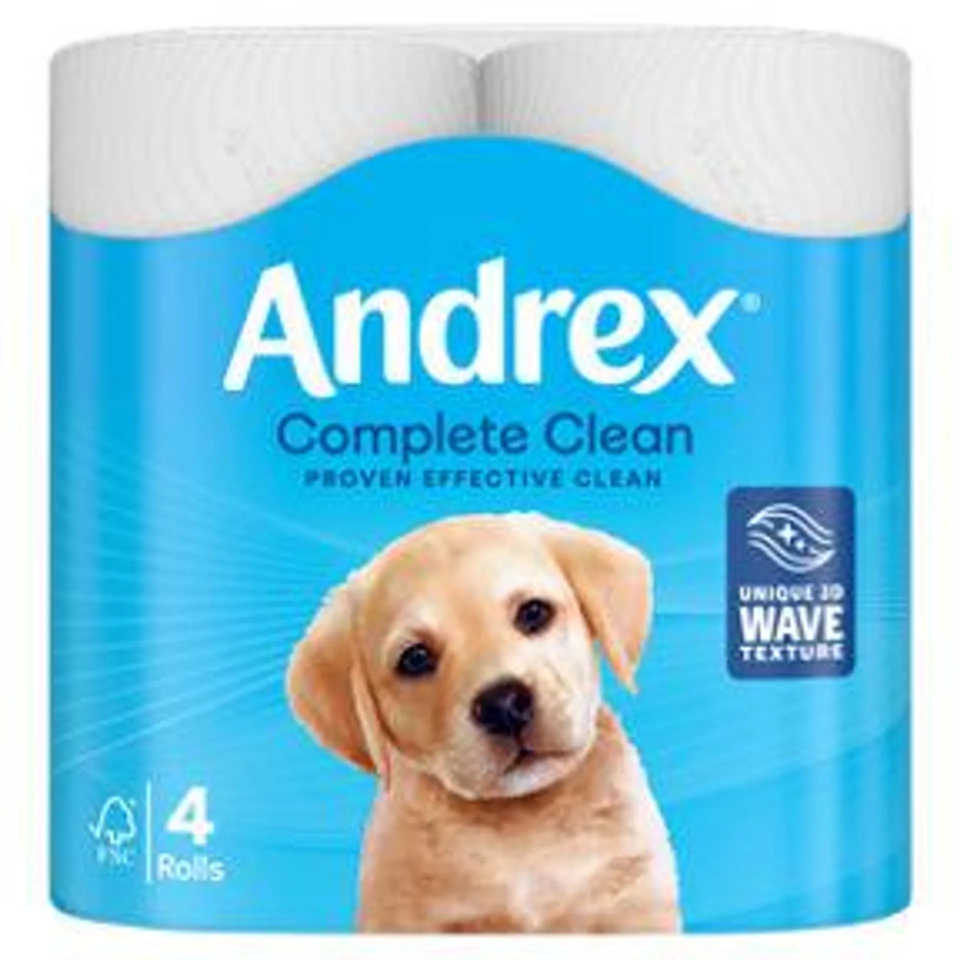 Andrex Complete Clean 4 Rolls