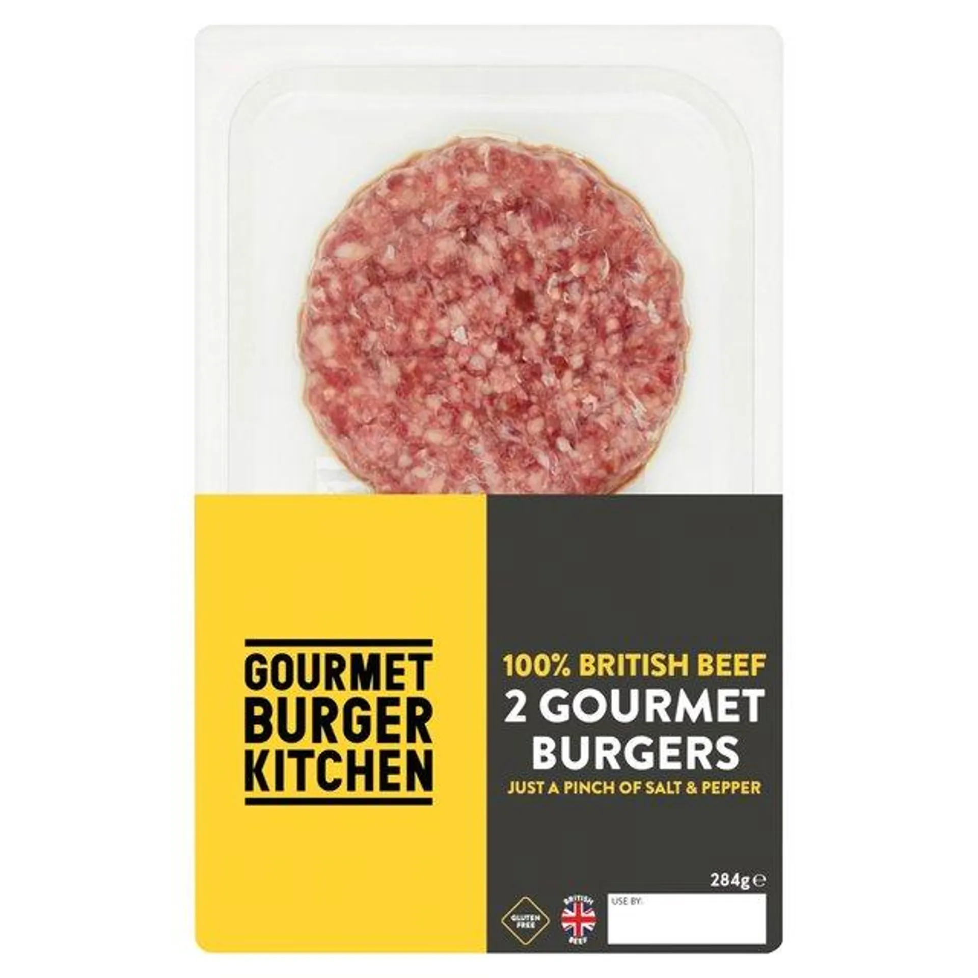 Gourmet Burger Kitchen 2 Beef Burgers