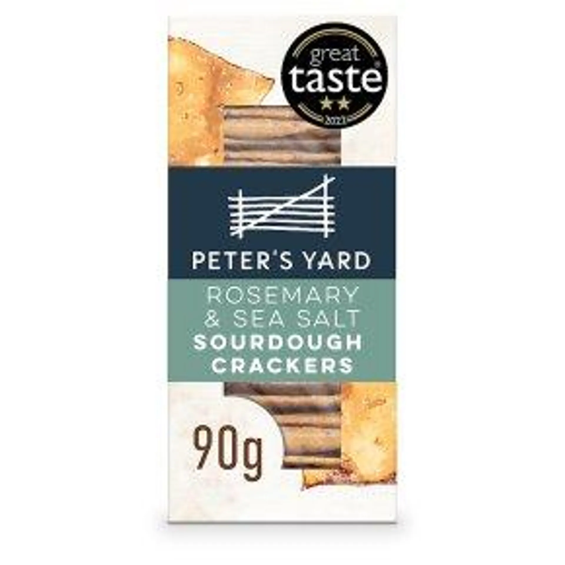 Peter's Yard Rosemary Sourdough Crackers