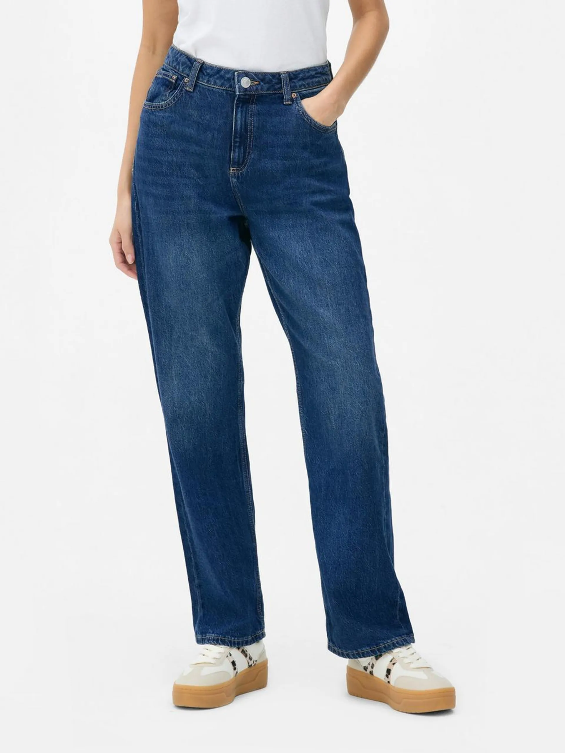 Paula Echevarría Straight Leg Jeans