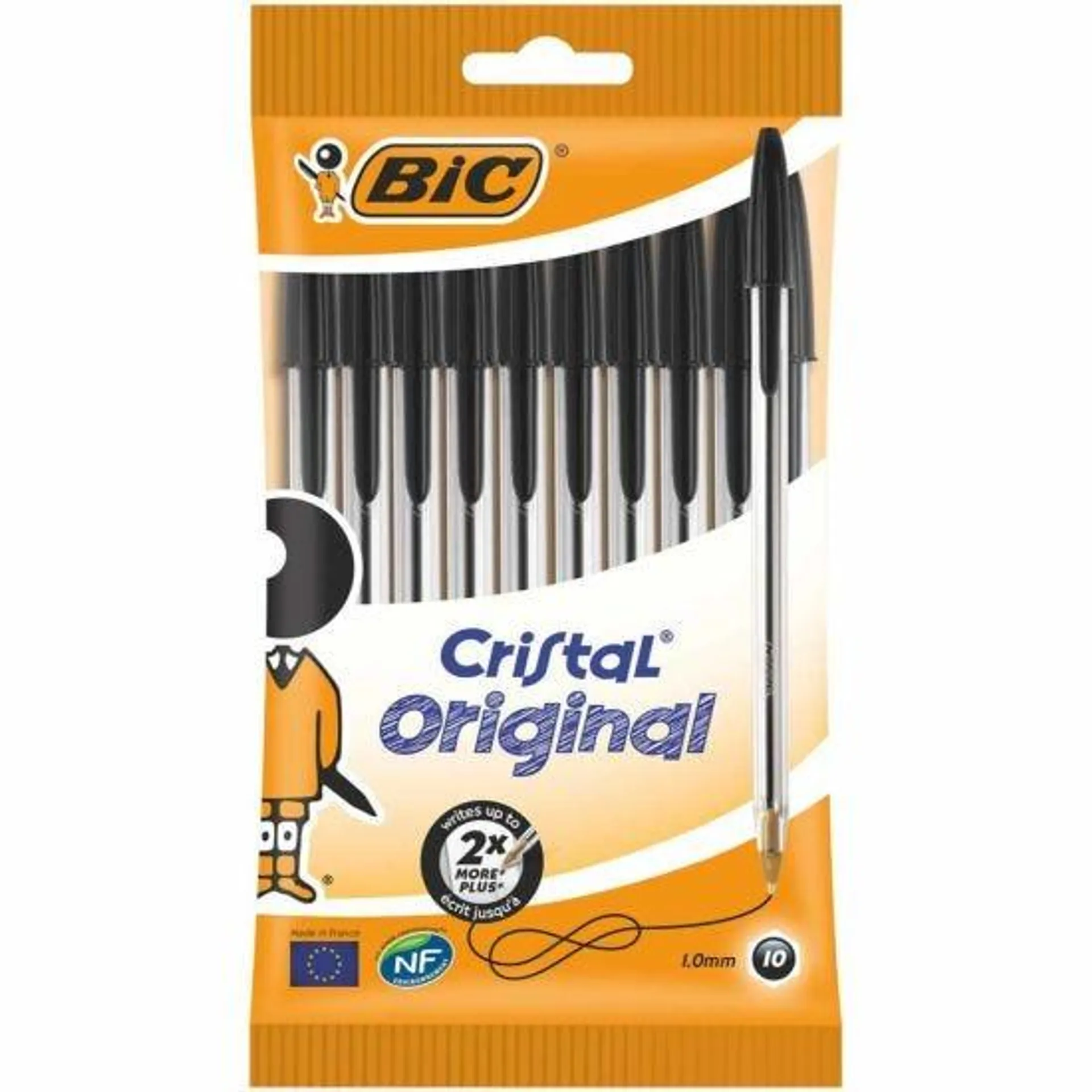 BiC Cristal Original Ball Point Pen Pack of 10