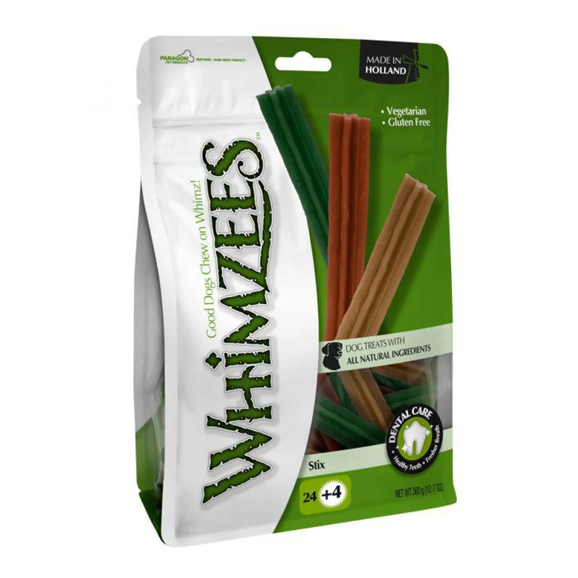 Whimzees Stix Small - 24 pack + 4 FOC