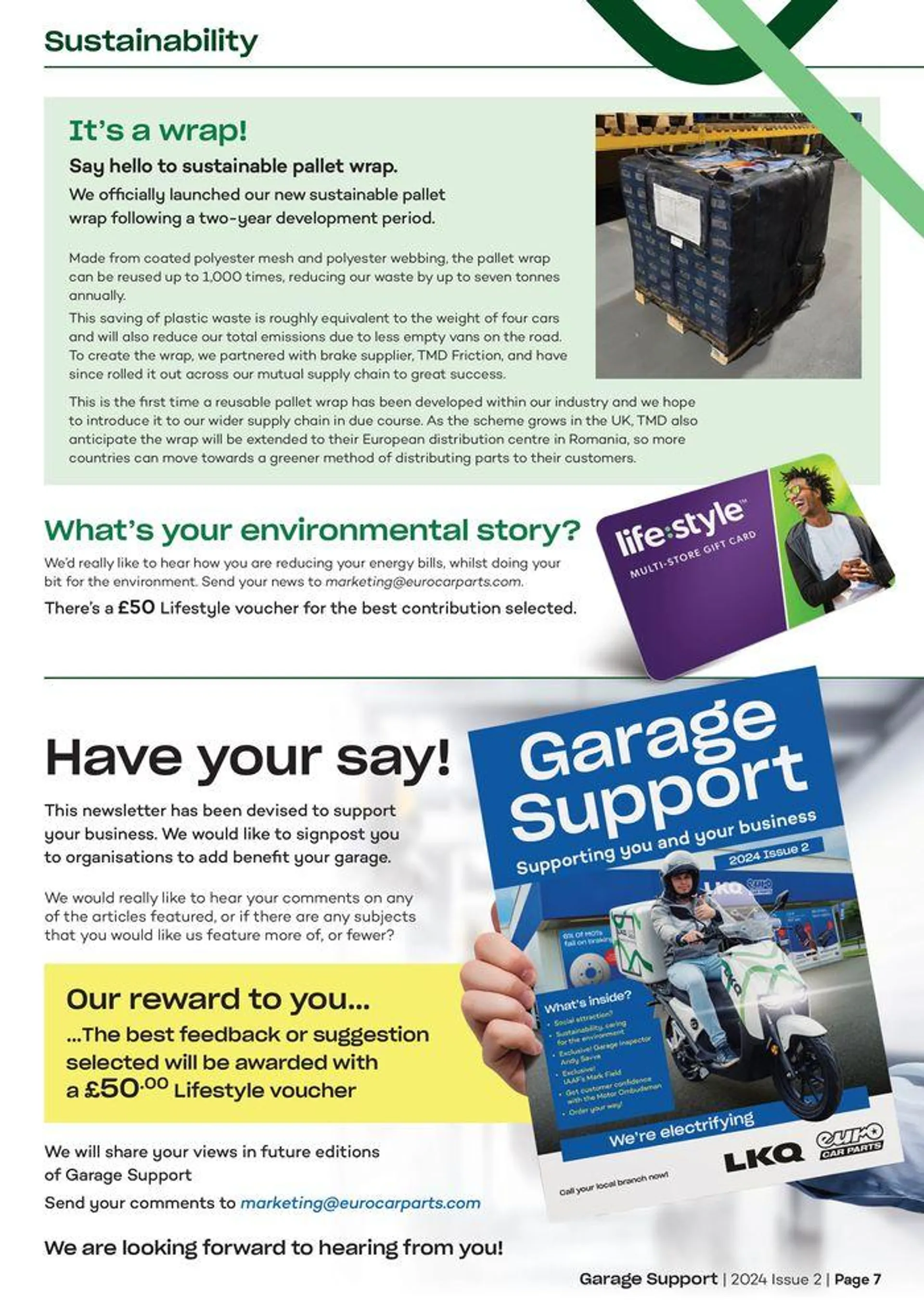 Garage Support Issue 2 2024 from 7 August to 31 December 2024 - Catalogue Page 7