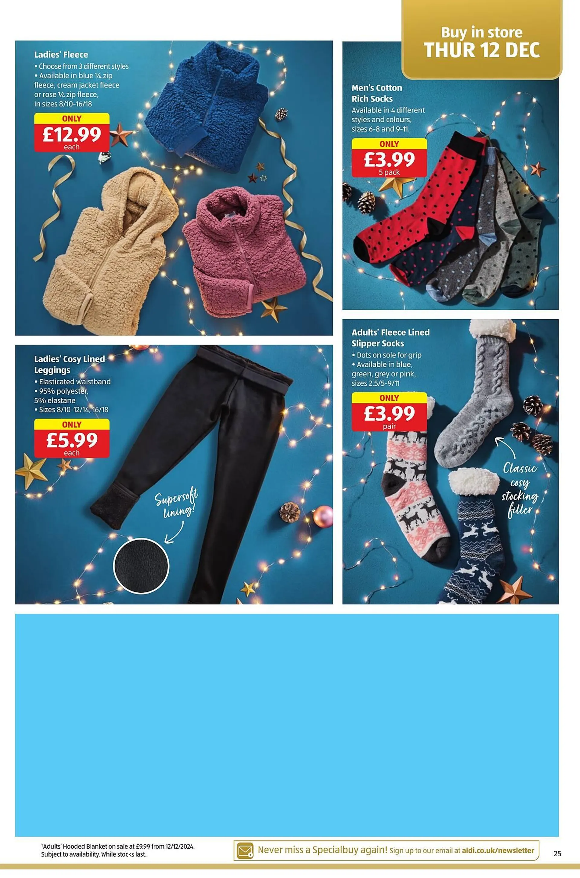 Aldi leaflet from 12 December to 15 December 2024 - Catalogue Page 25