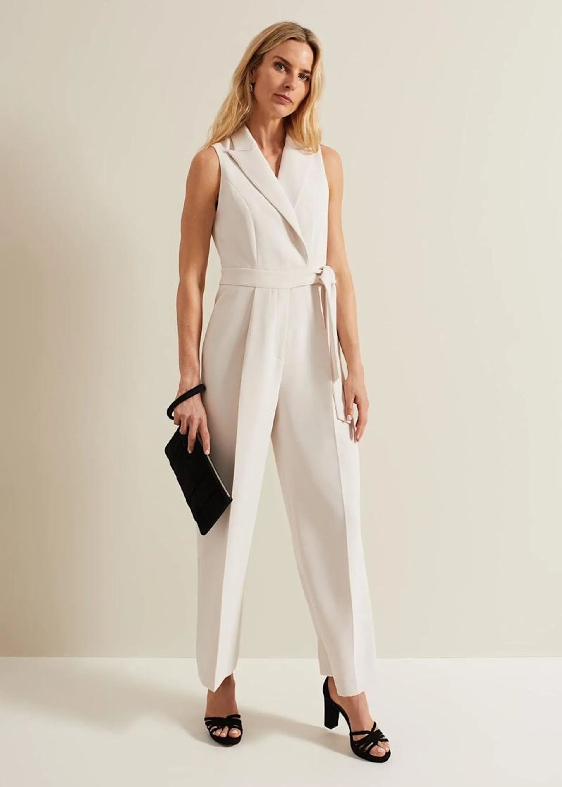 Clarissa Tux Wide Leg Jumpsuit