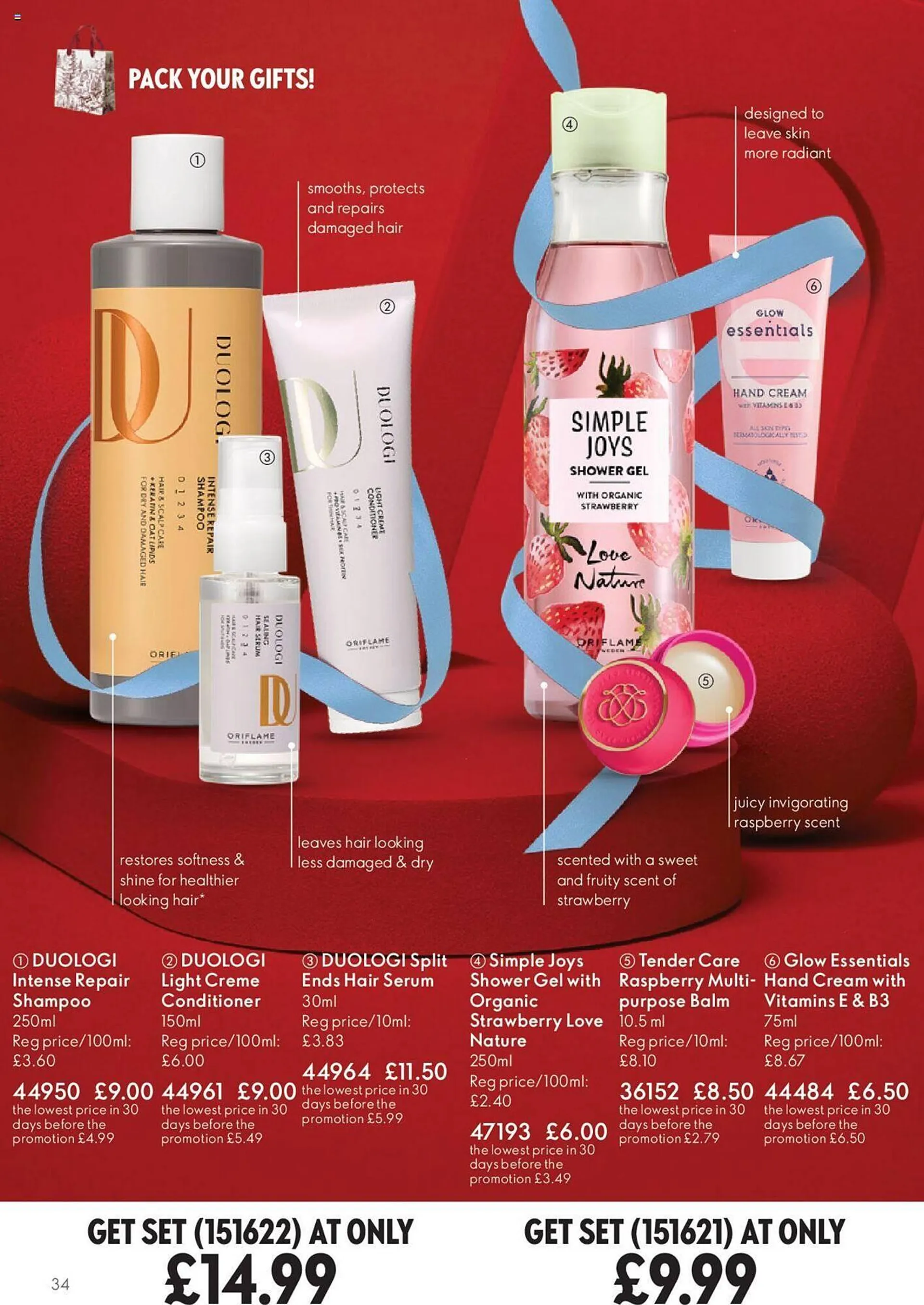 Oriflame leaflet from 3 October to 13 November 2024 - Catalogue Page 34