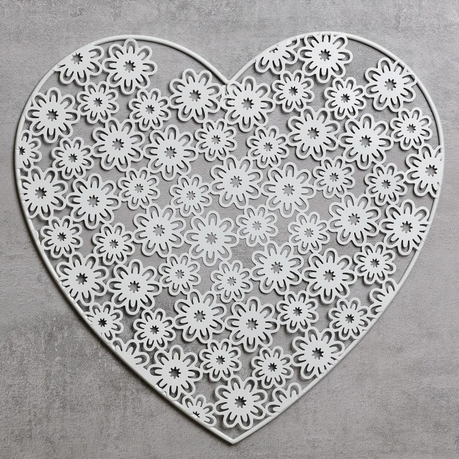 Metal Heart Wall Art