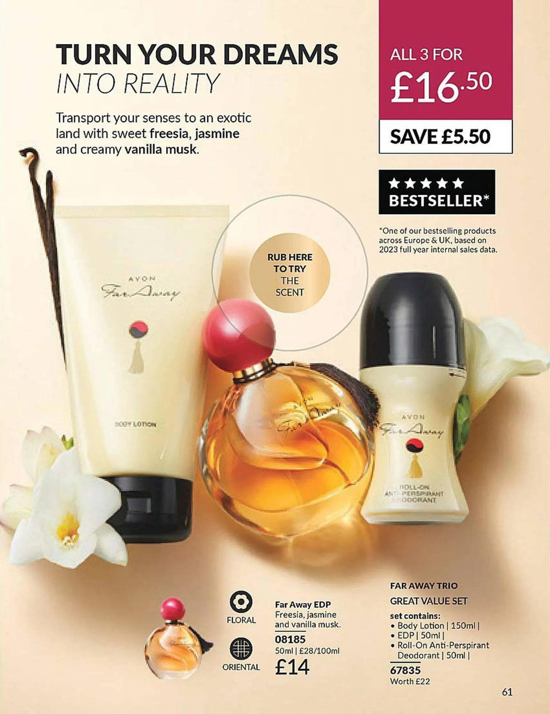 Avon leaflet from 1 April to 30 April 2024 - Catalogue Page 61