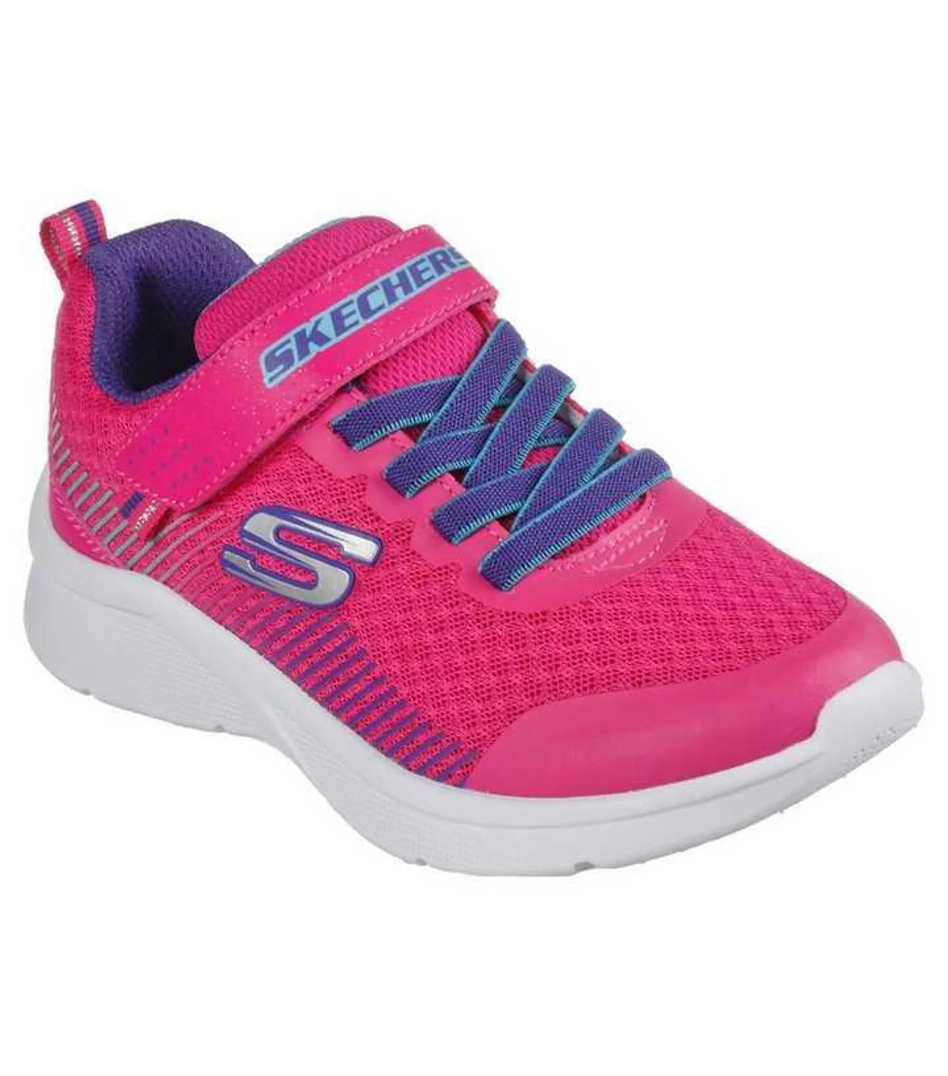 Skechers Kids Pink Microspec Trainers