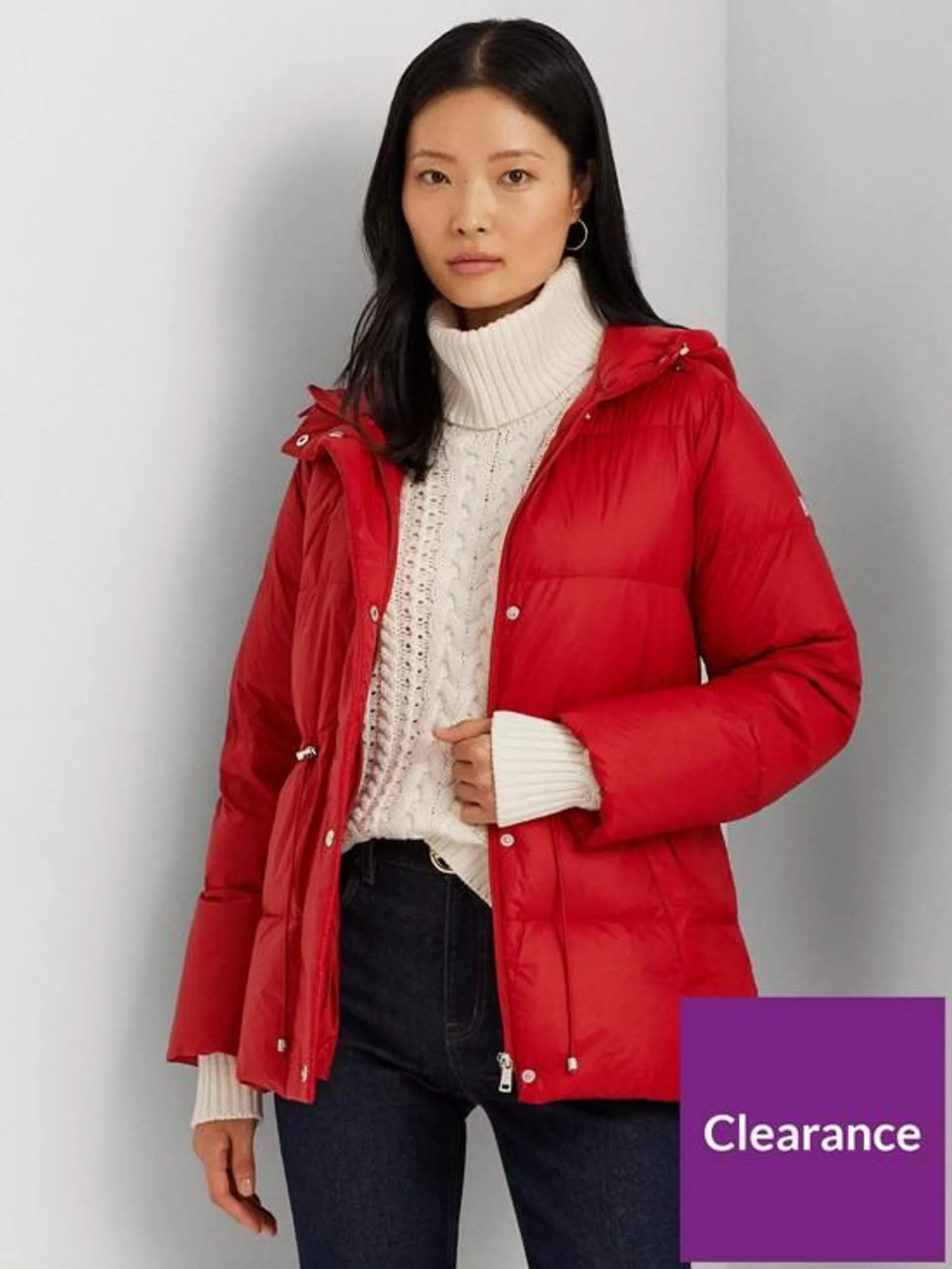 Loft Puffer-insulated-coat - Martin Red