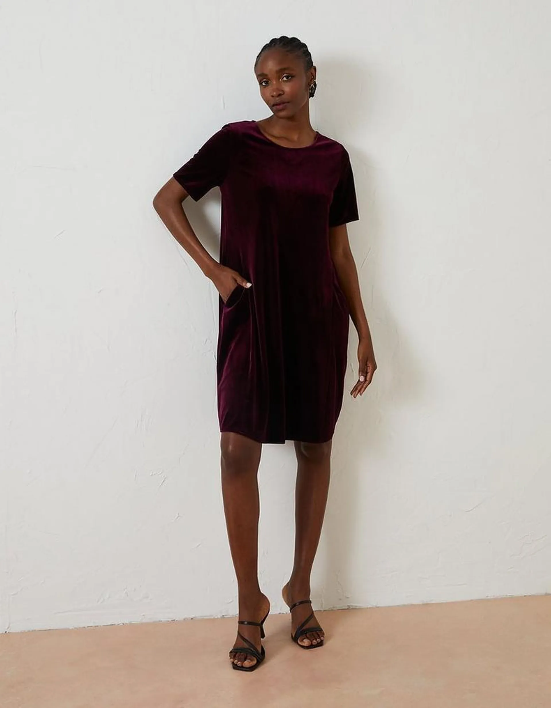 Simone Velvet Dress