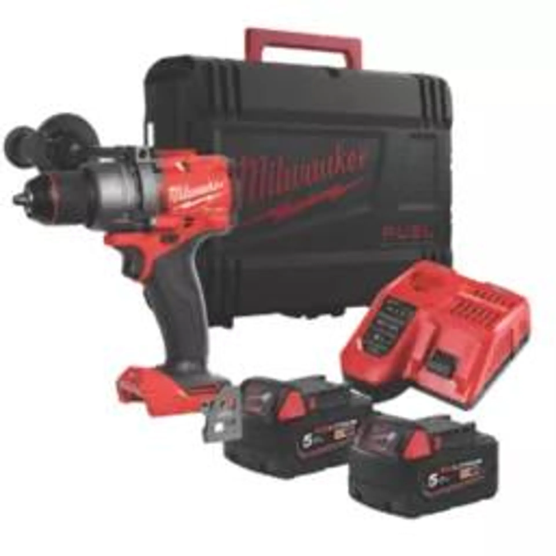 Milwaukee M18 FPD3-502X FUEL 18V 2 x 5.0Ah Li-Ion RedLithium Brushless Cordless Percussion Drill