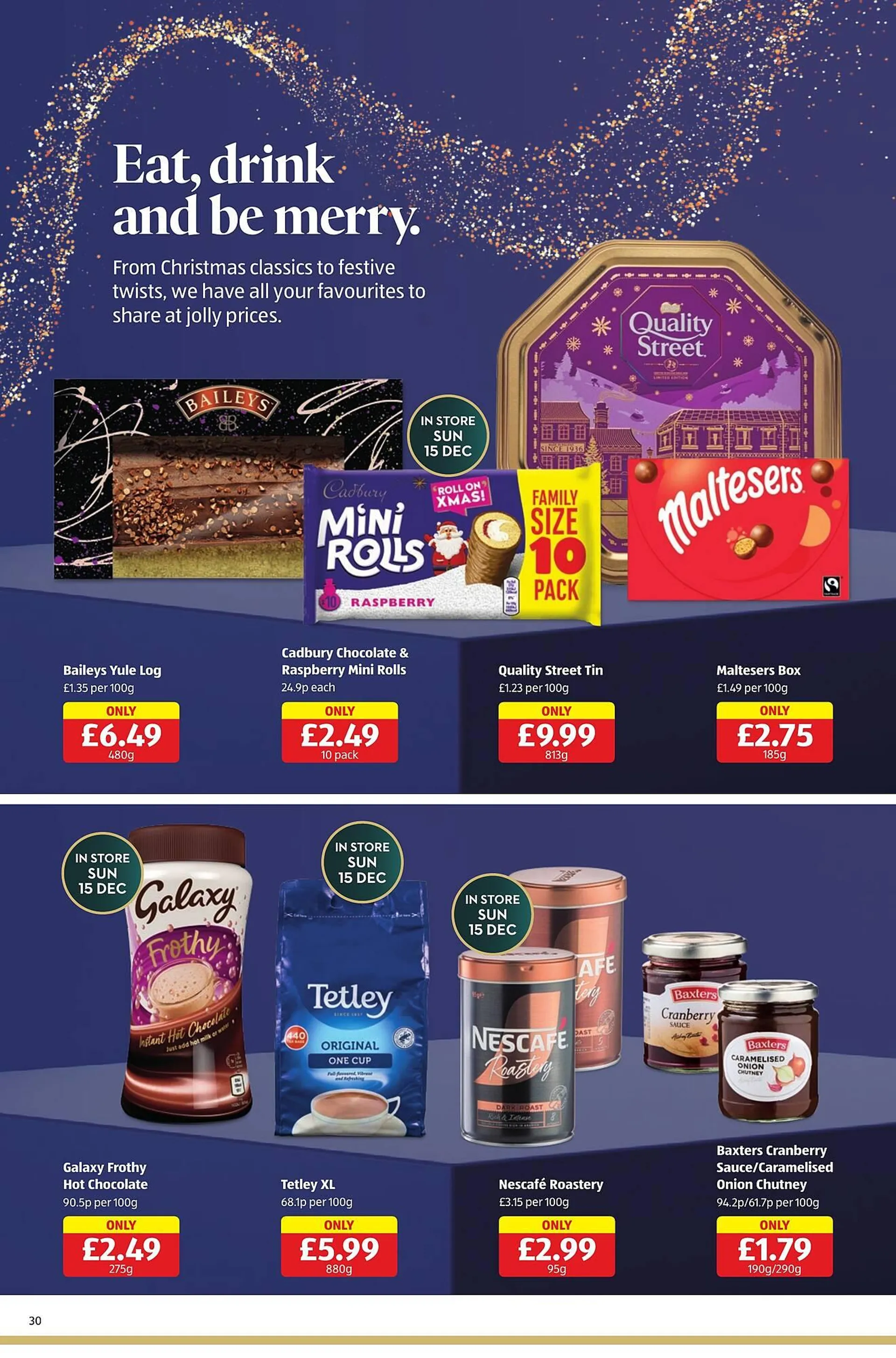 Aldi leaflet from 12 December to 15 December 2024 - Catalogue Page 30