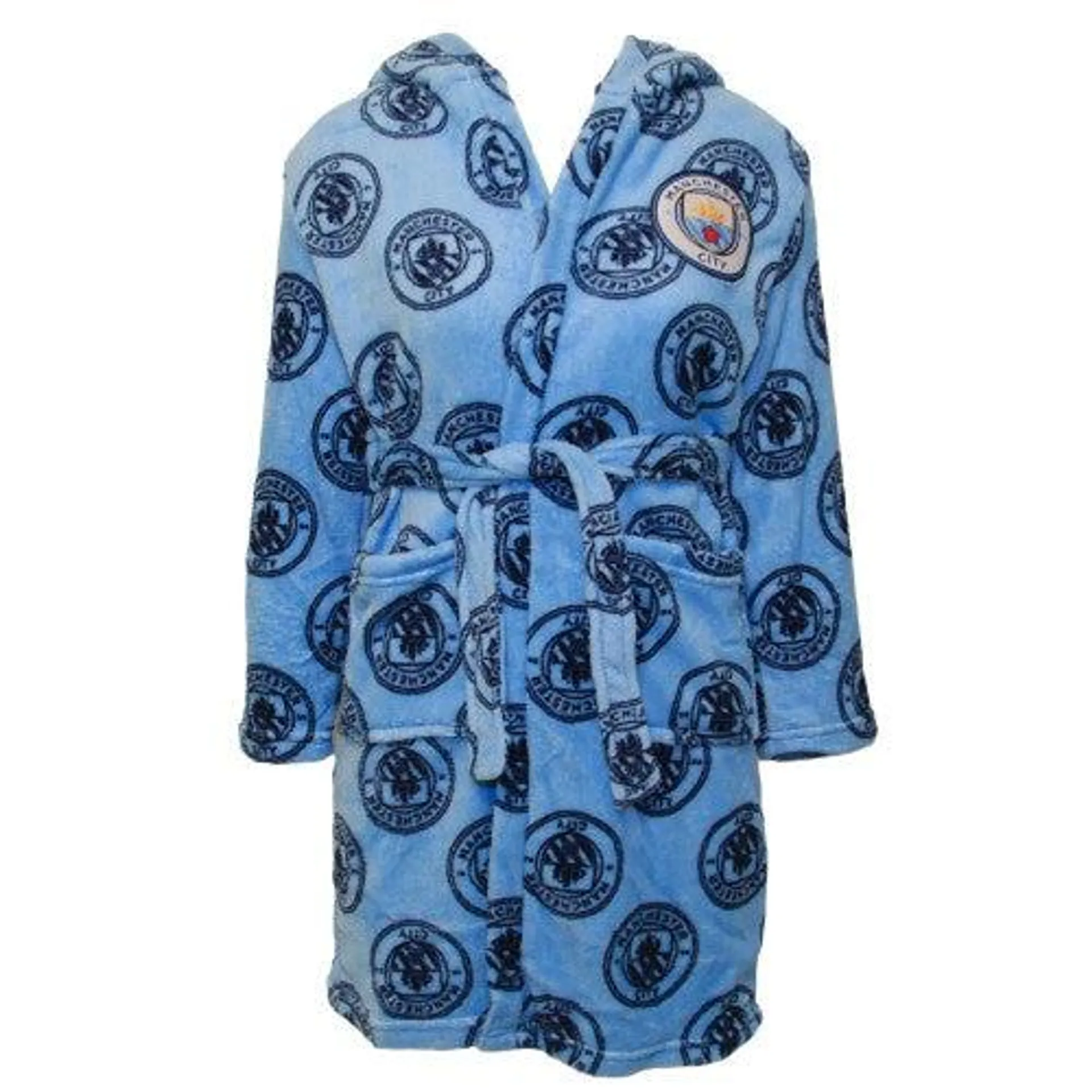 Manchester City FC Childrens/Kids Dressing Gown