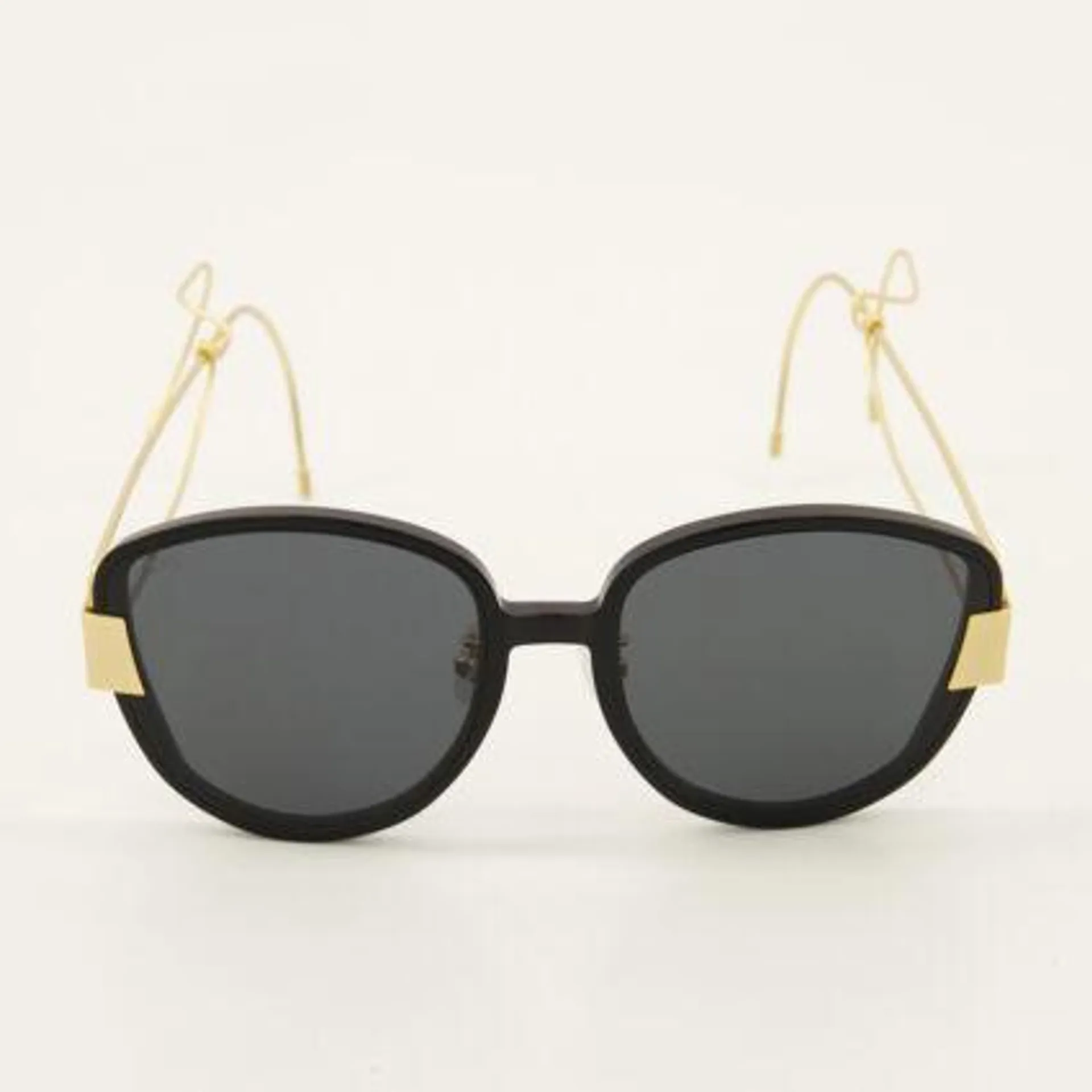 Black & Gold Barbed Wire Effect Sunglasses