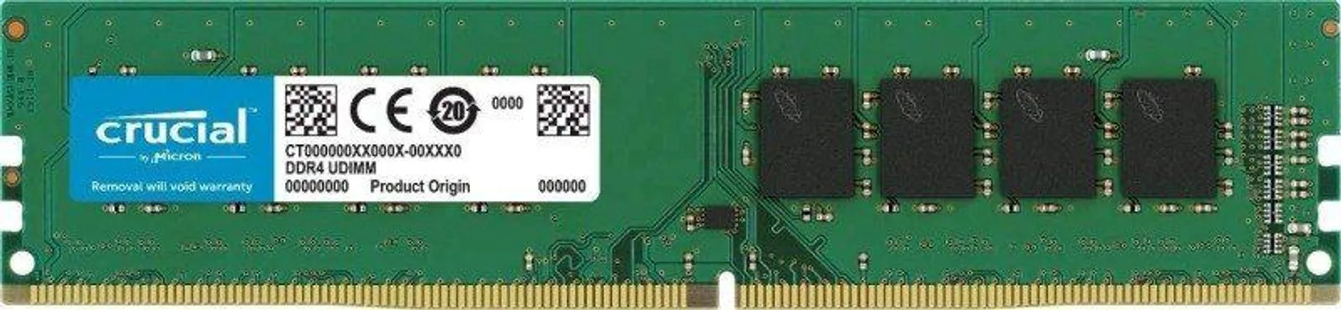 Crucial 16GB DDR4 3200MHz Desktop Memory