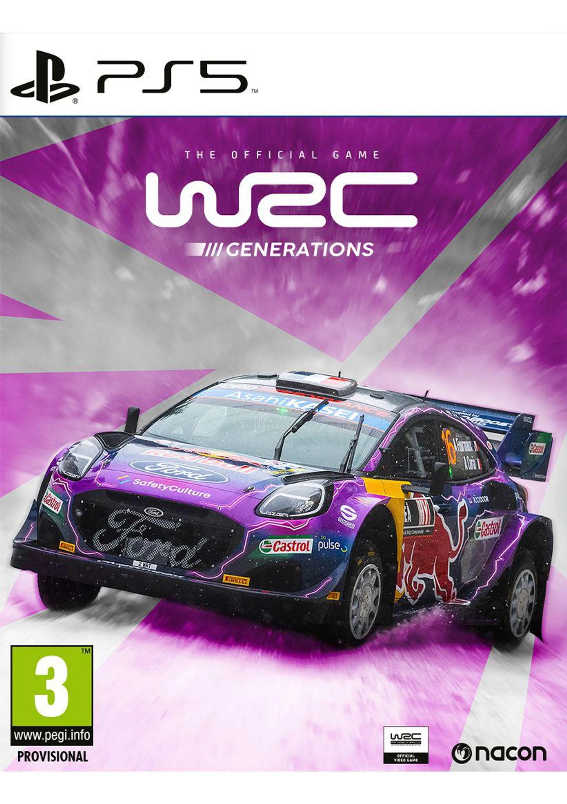 WRC Generations on PlayStation 5