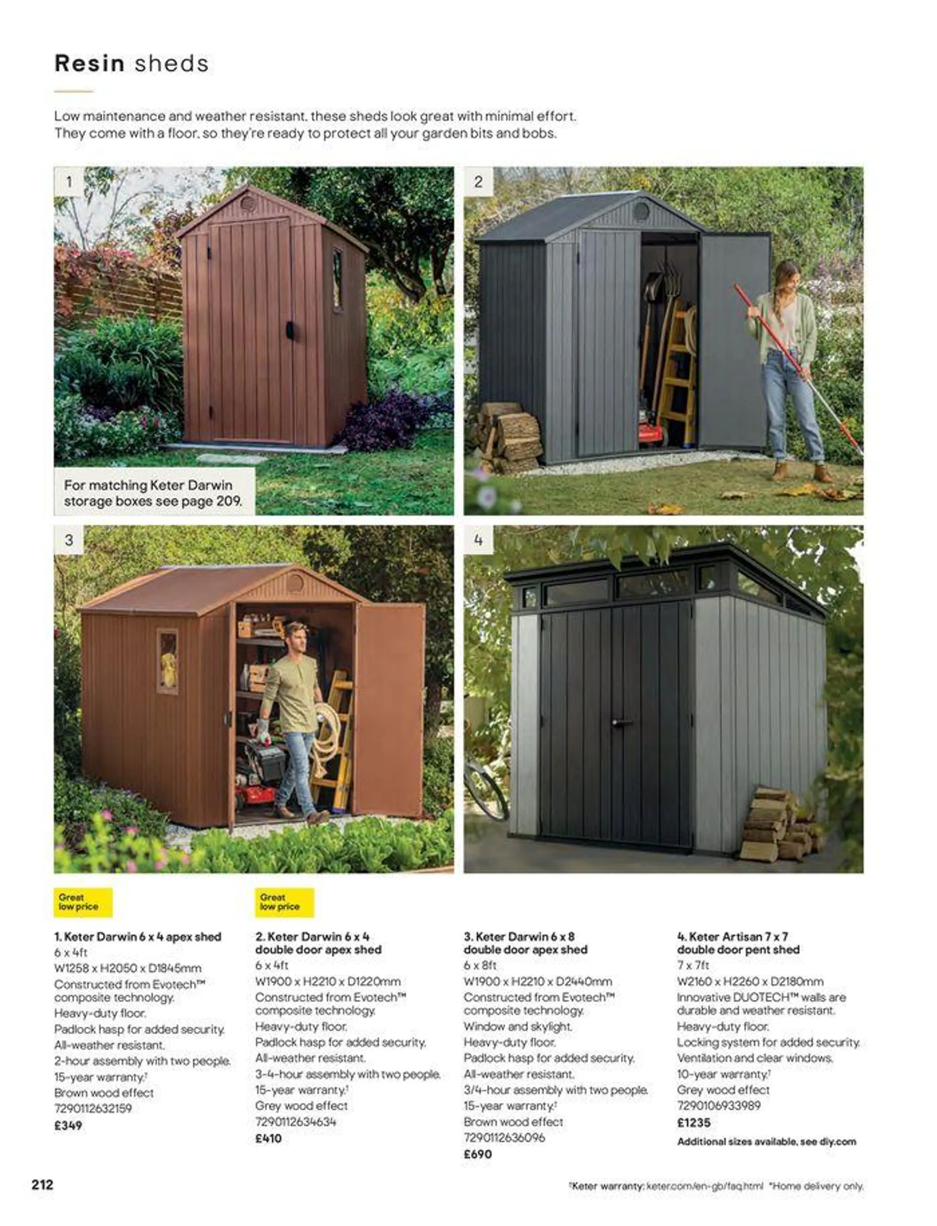 Outdoors from 20 September to 31 December 2024 - Catalogue Page 212