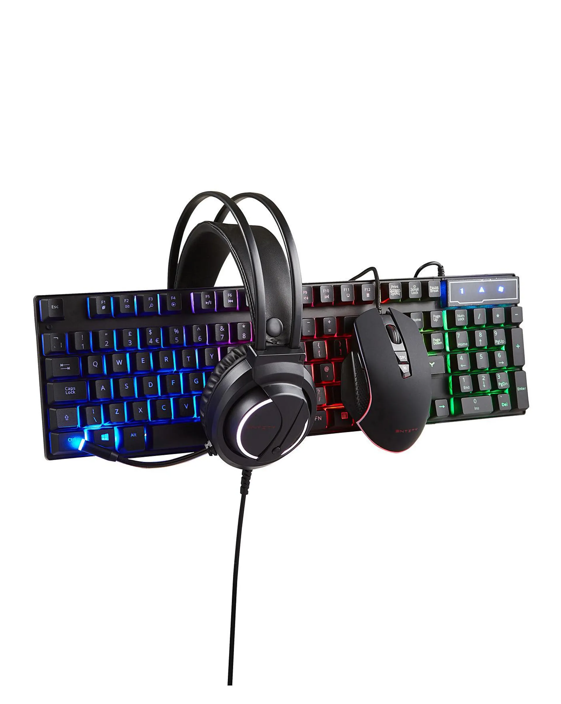 ENTITY Sabre 3 piece RGB Gaming Bundle