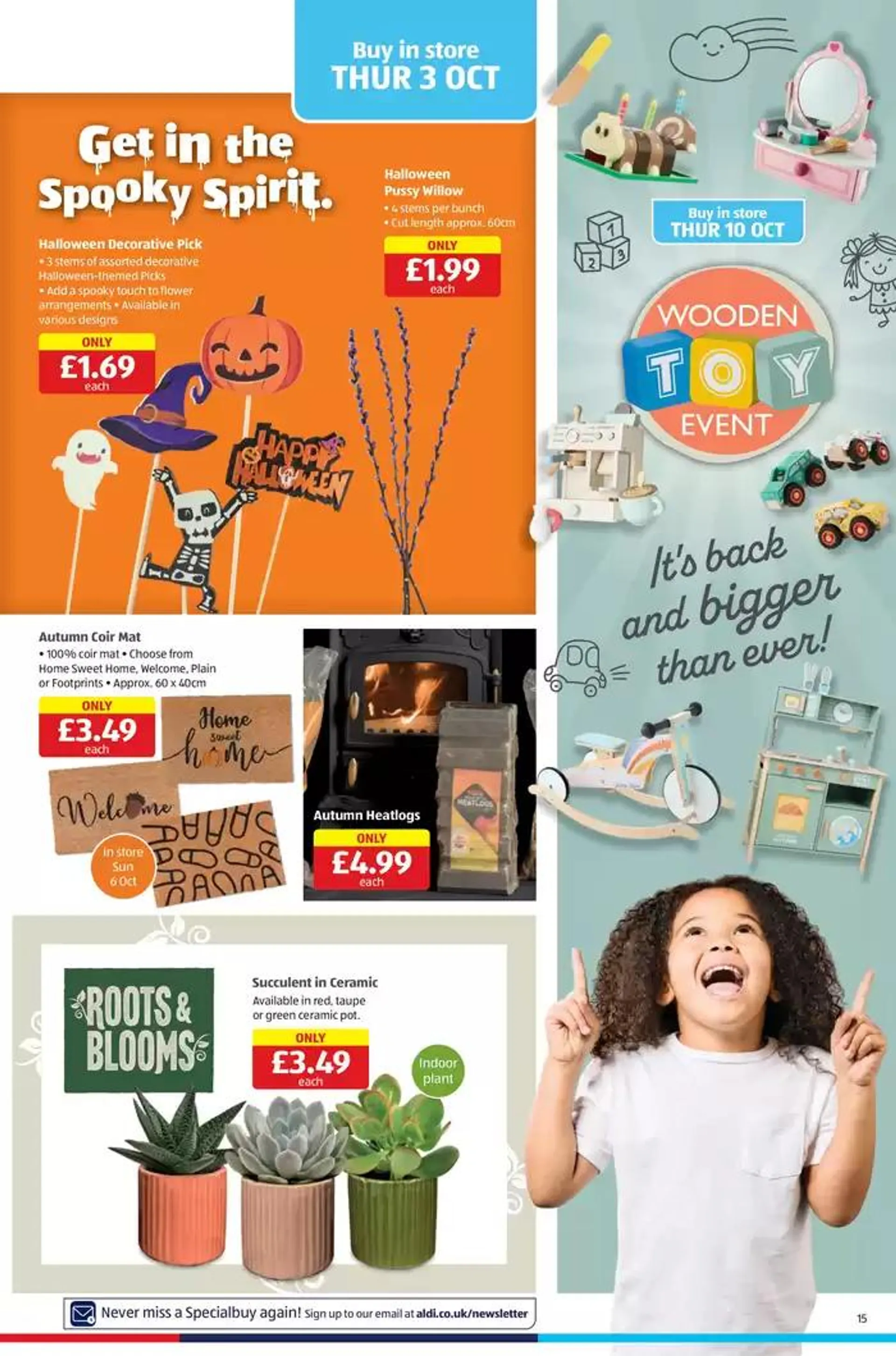 Aldi SpecialBuys UK from 28 September to 12 October 2024 - Catalogue Page 15