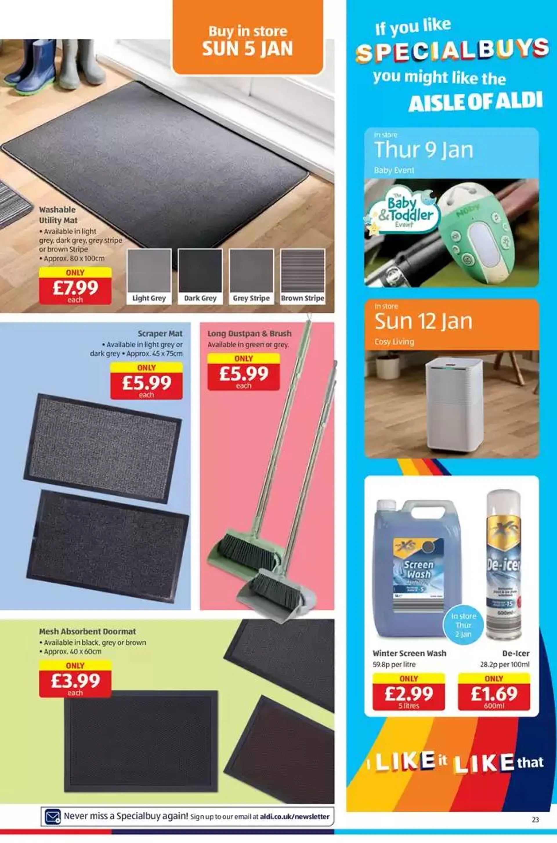 Aldi weekly offers from 27 December to 10 January 2025 - Catalogue Page 23