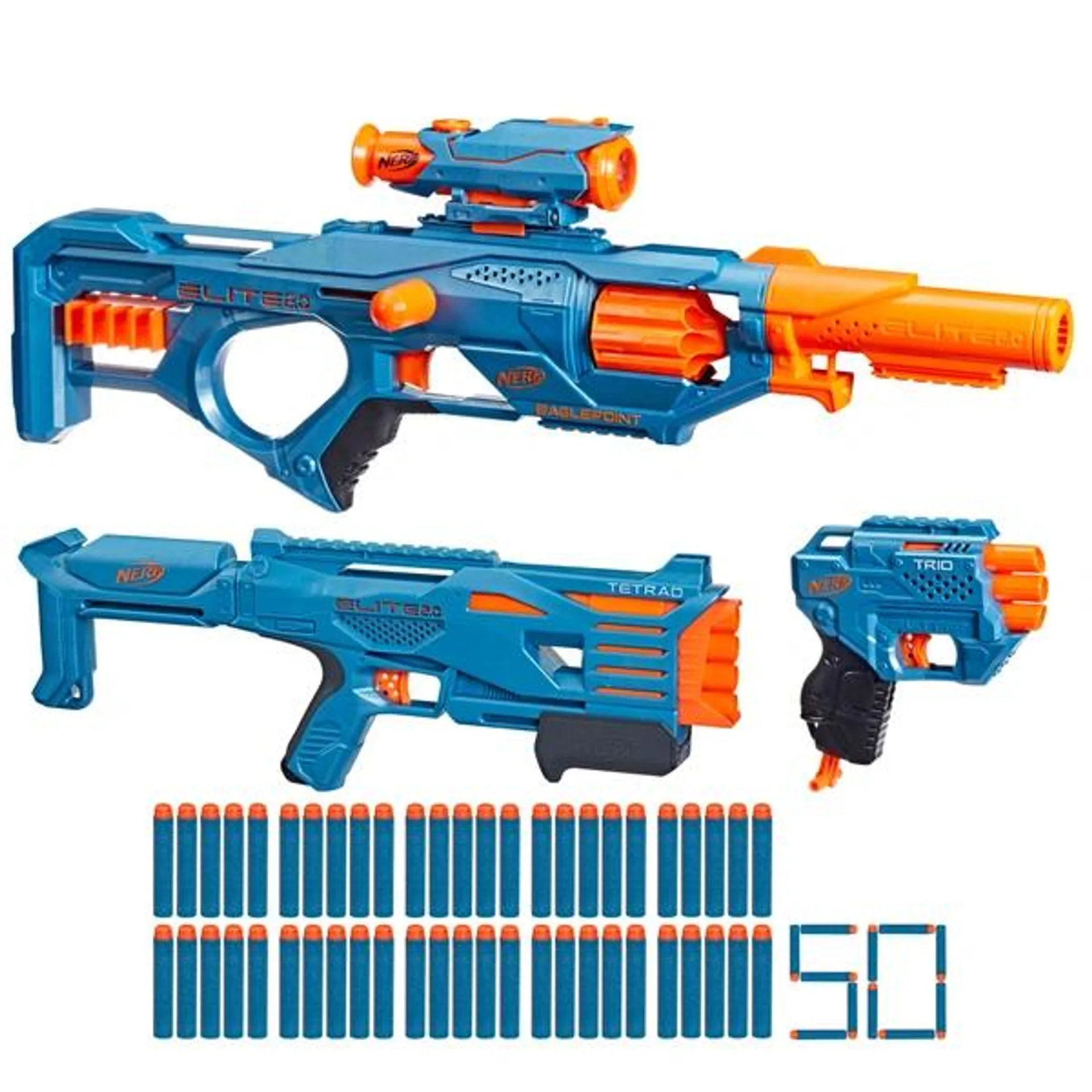 NERF Elite 2.0 Ultimate Blaster 3 Pack