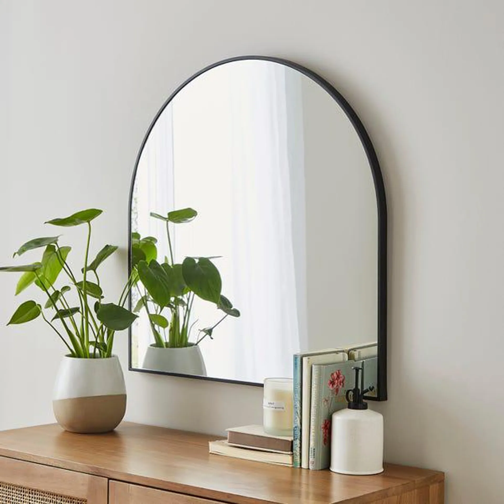 Essentials Arch Wall Mirror, 70x70cm