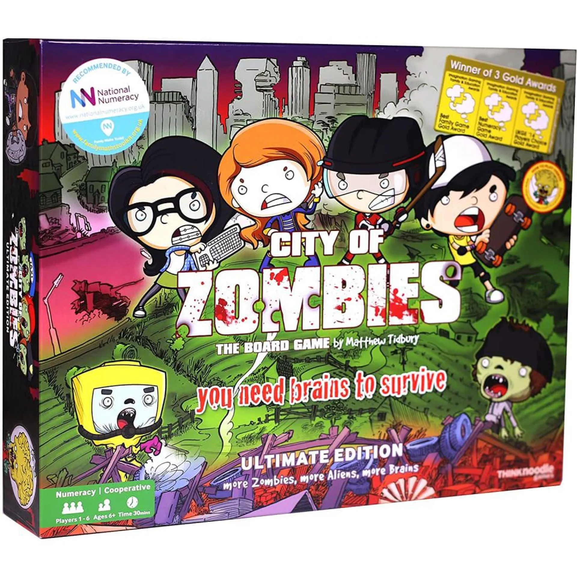 City of Zombies Maths Game